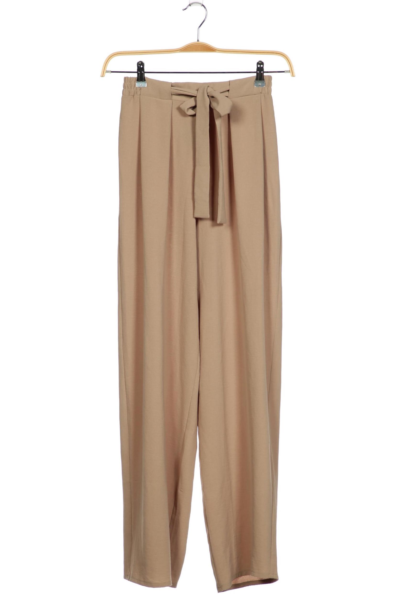 

Zara Damen Stoffhose, beige, Gr. 0