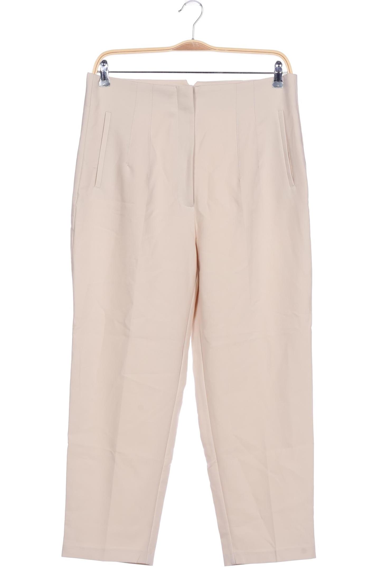 

Zara Damen Stoffhose, beige, Gr. 0