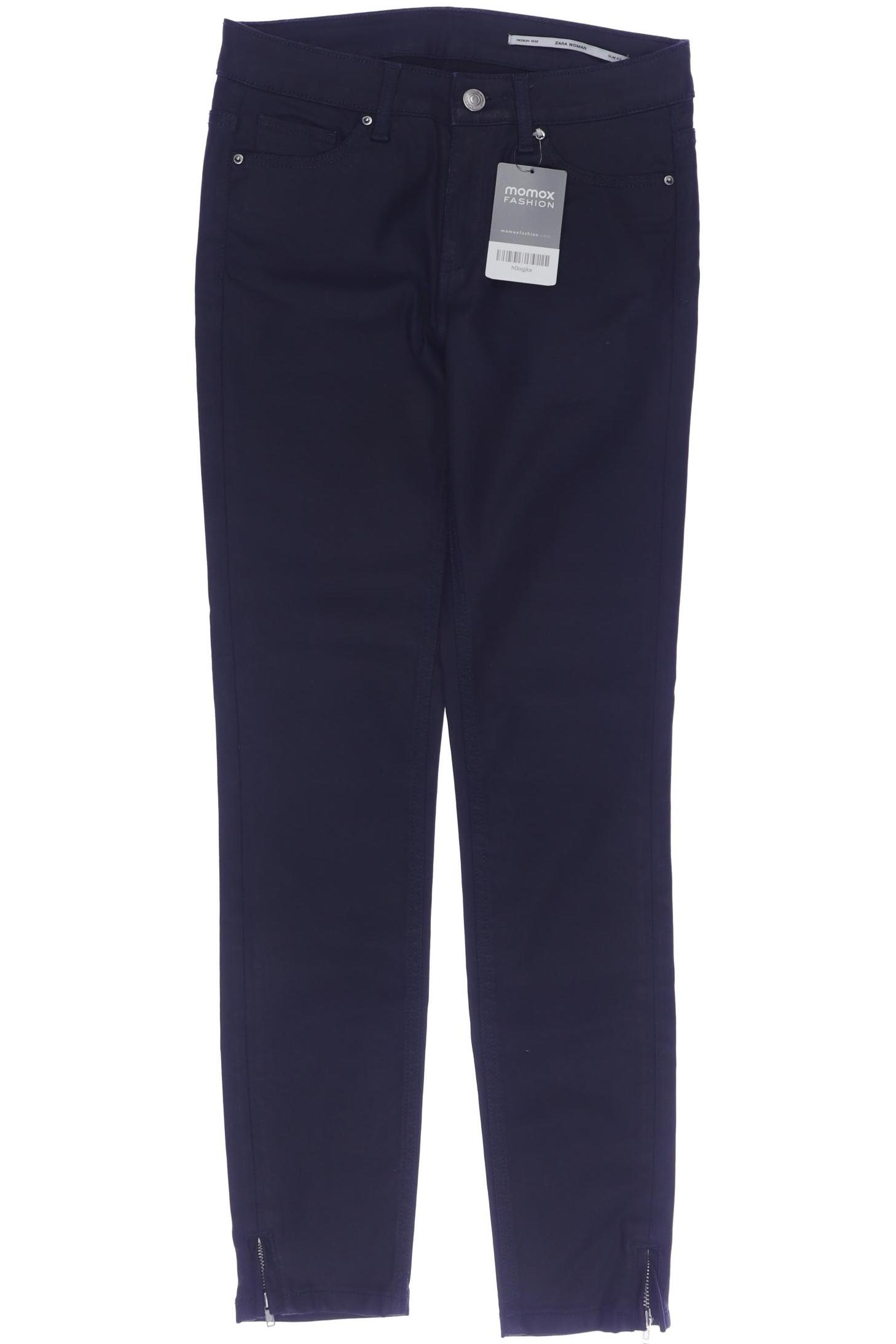 

Zara Damen Stoffhose, marineblau, Gr. 34