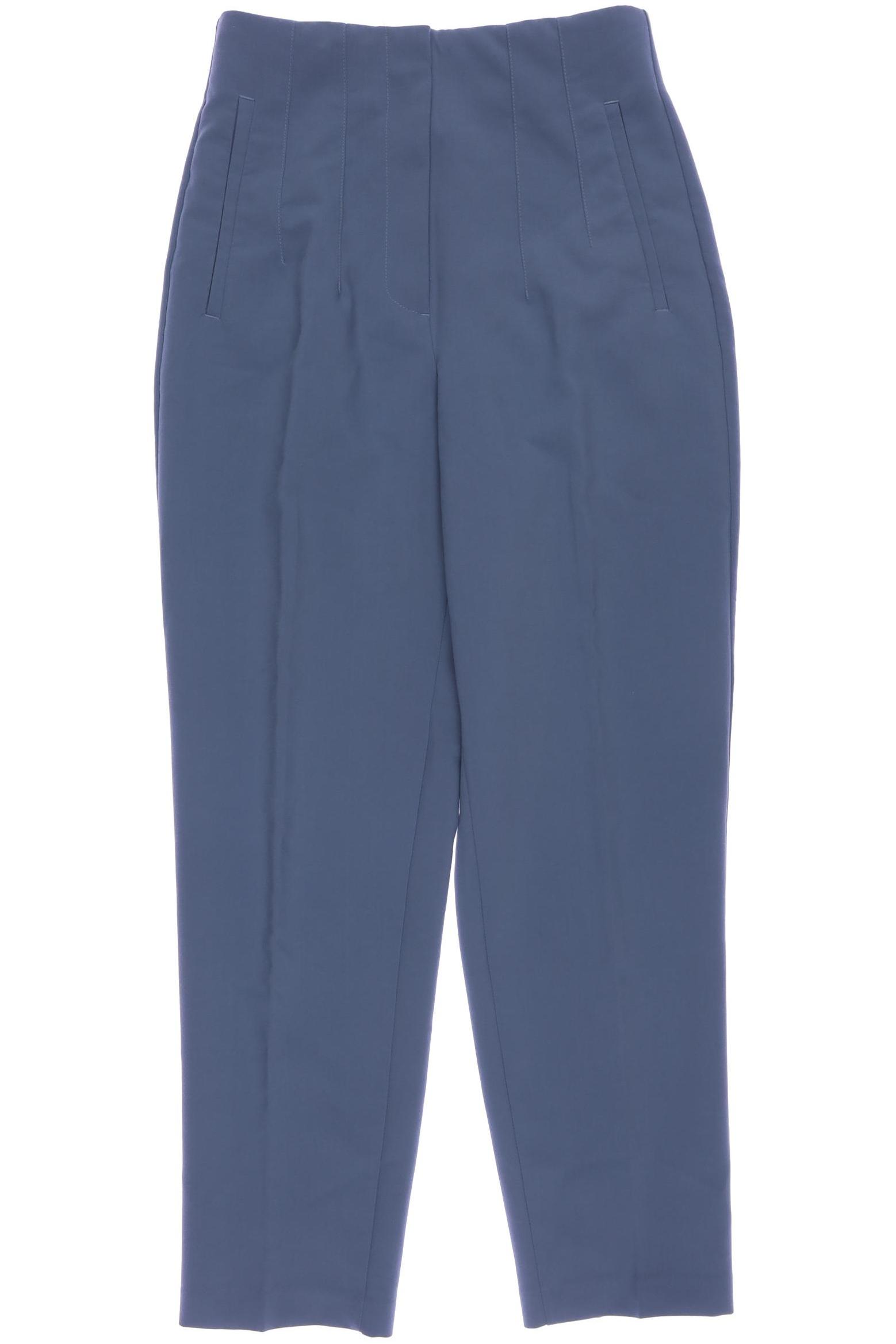 

Zara Damen Stoffhose, blau, Gr. 0