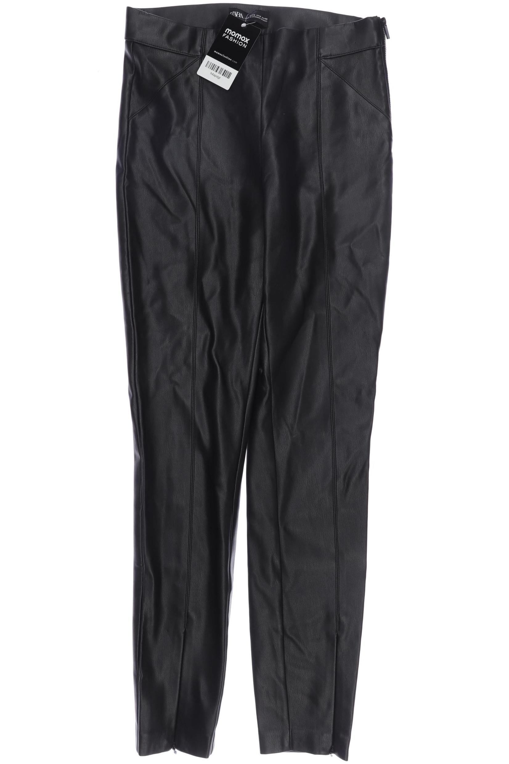 

Zara Damen Stoffhose, schwarz, Gr. 0