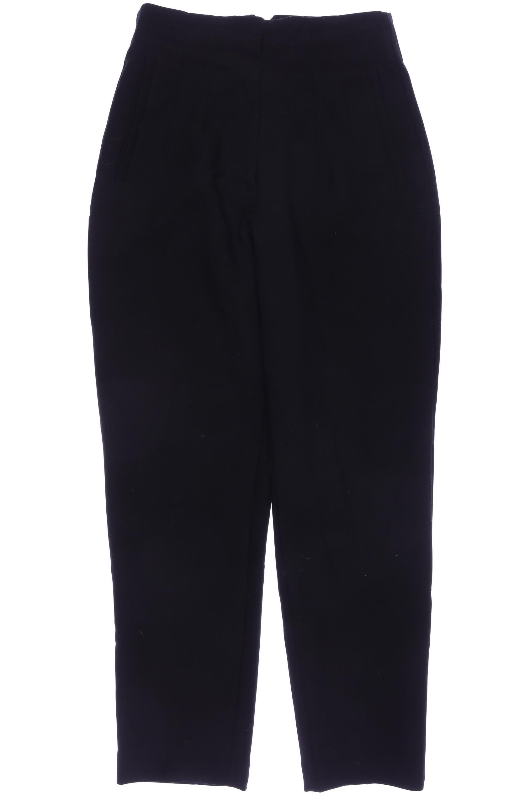 

Zara Damen Stoffhose, schwarz, Gr. 0