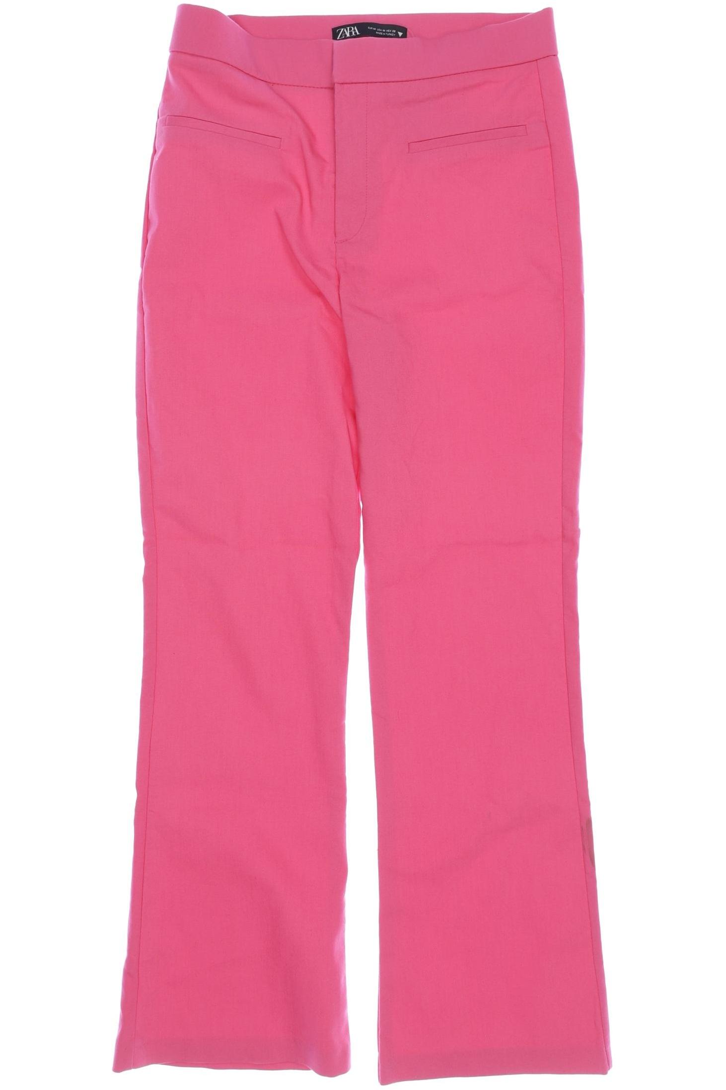 

Zara Damen Stoffhose, pink, Gr. 0
