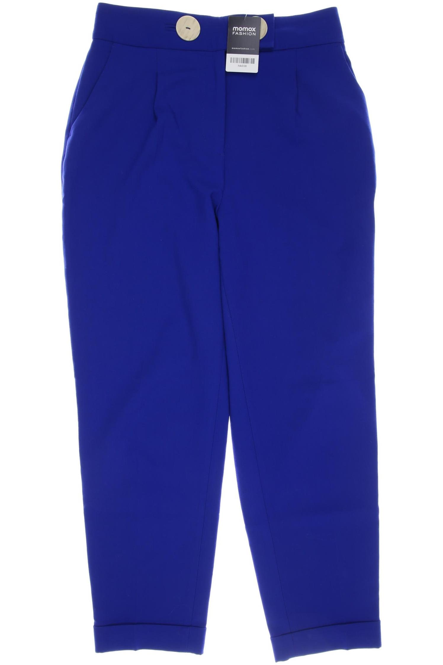 

Zara Damen Stoffhose, blau, Gr. 0