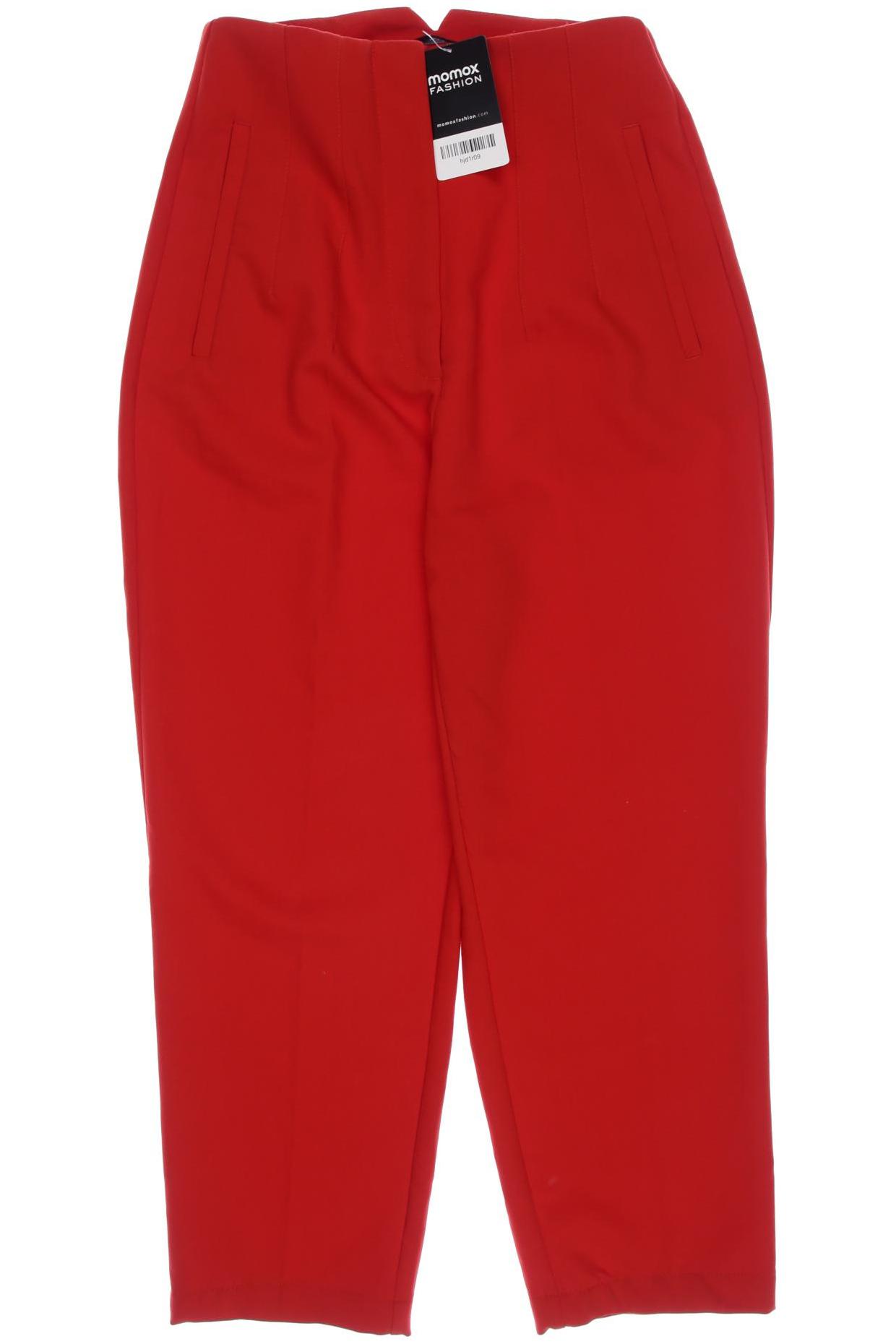 

Zara Damen Stoffhose, rot, Gr. 0