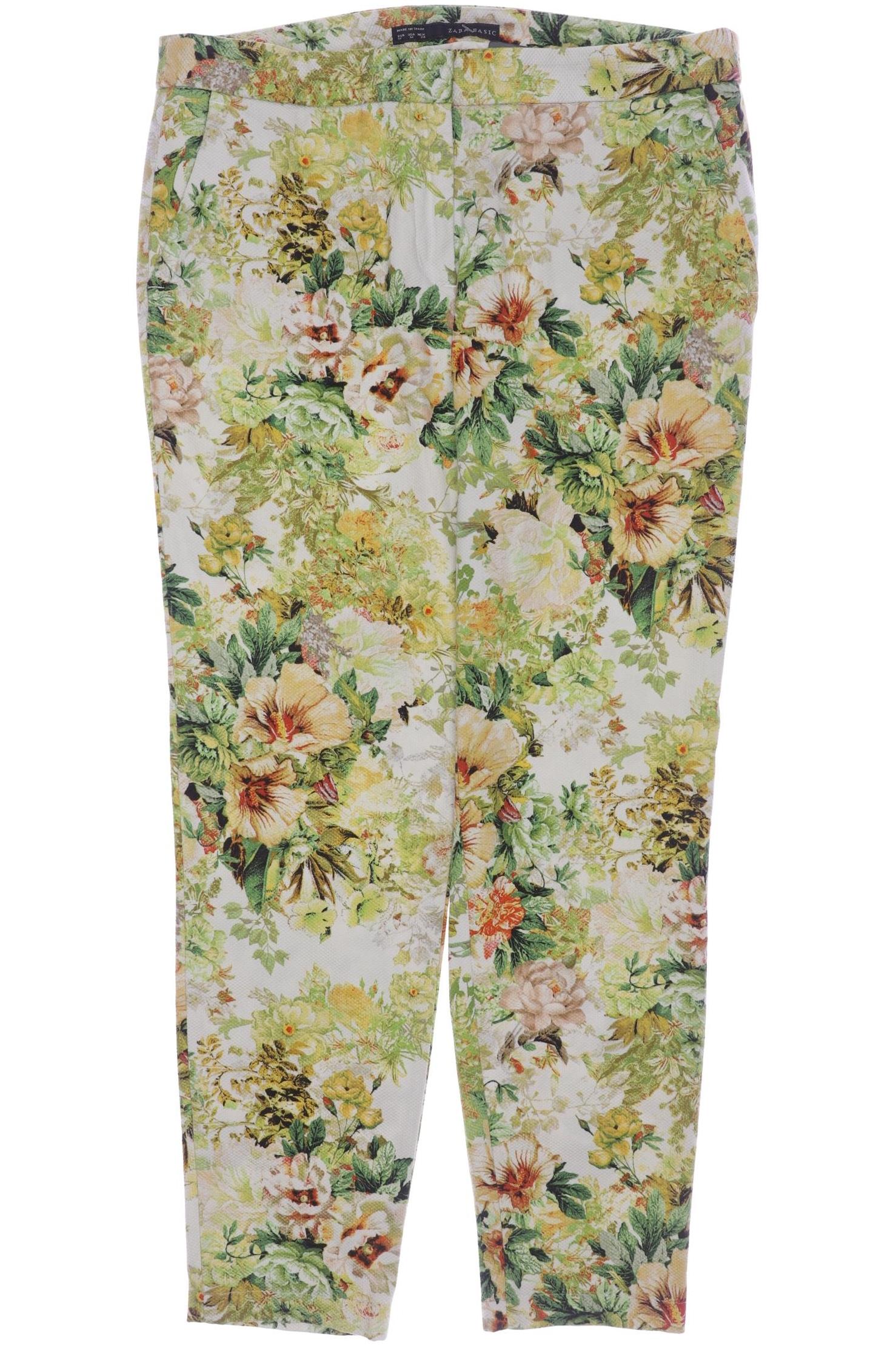 

Zara Damen Stoffhose, mehrfarbig, Gr. 0