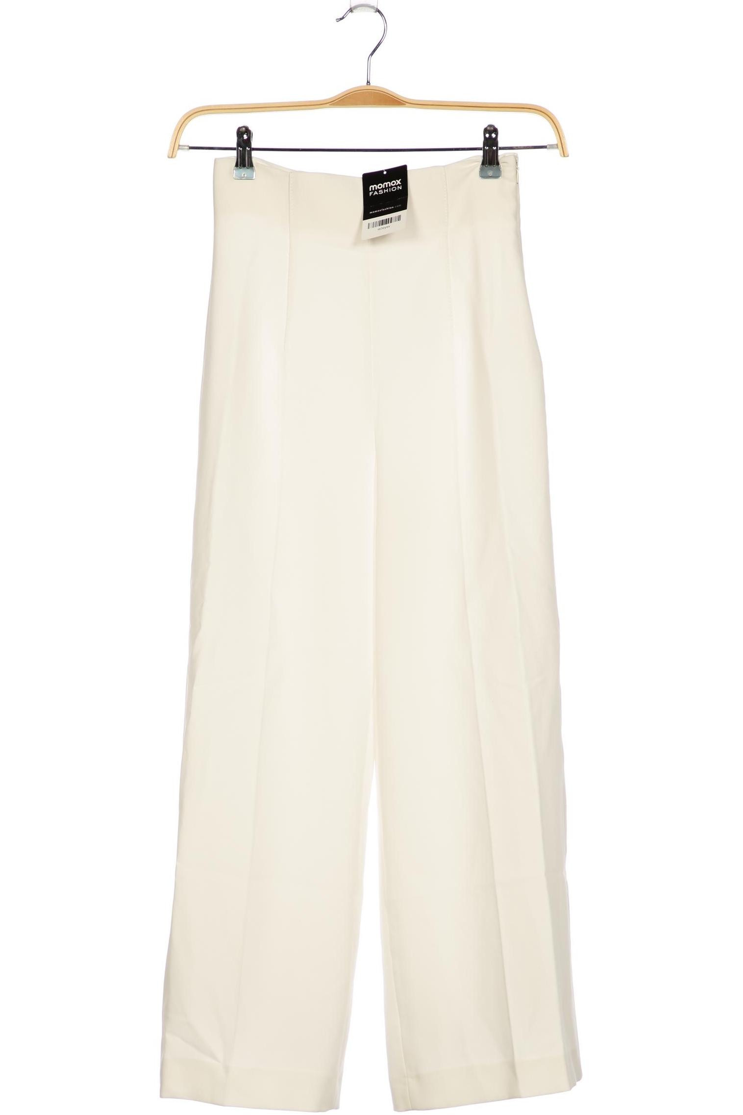 

Zara Damen Stoffhose, weiß, Gr. 0