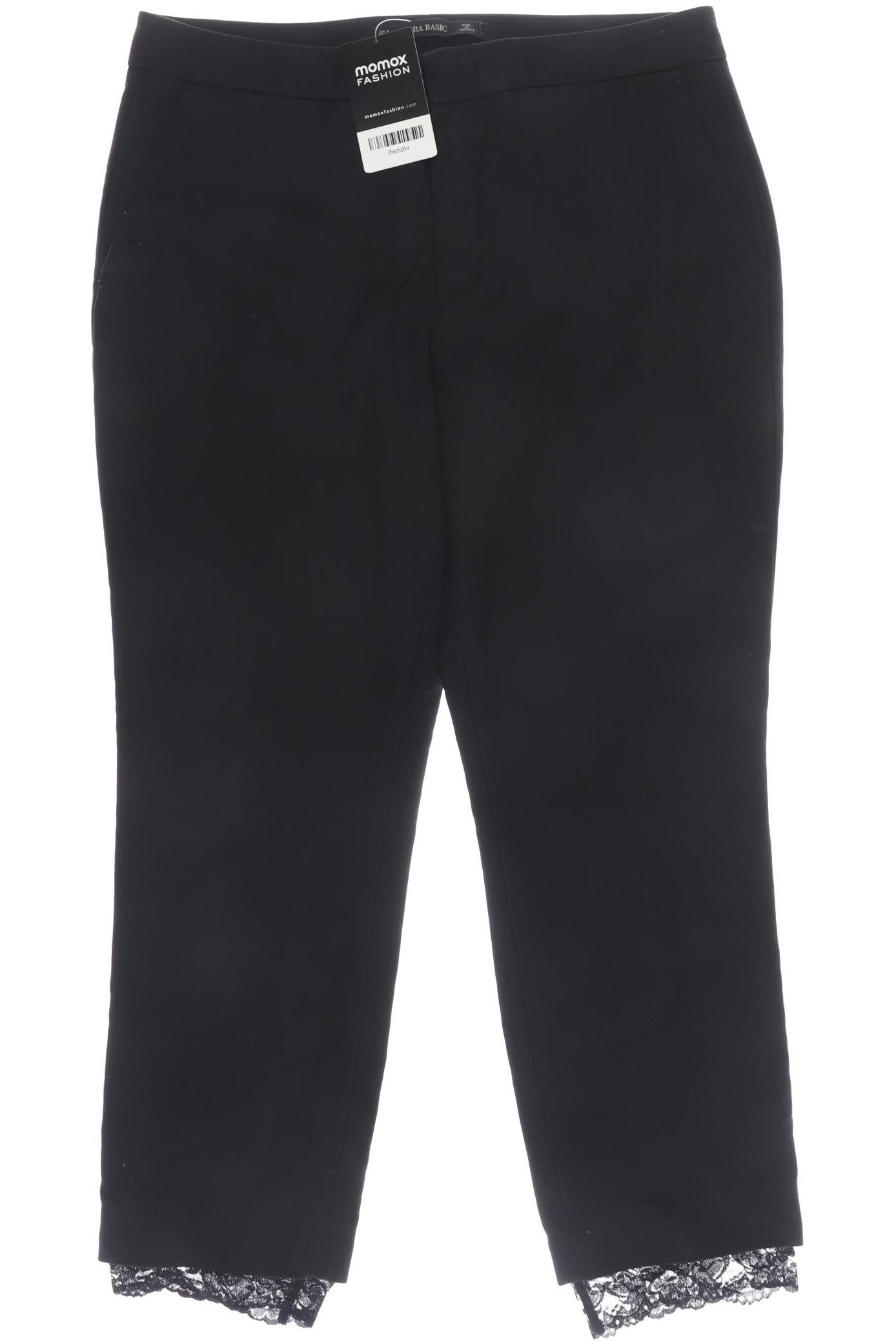 

Zara Damen Stoffhose, schwarz, Gr. 0
