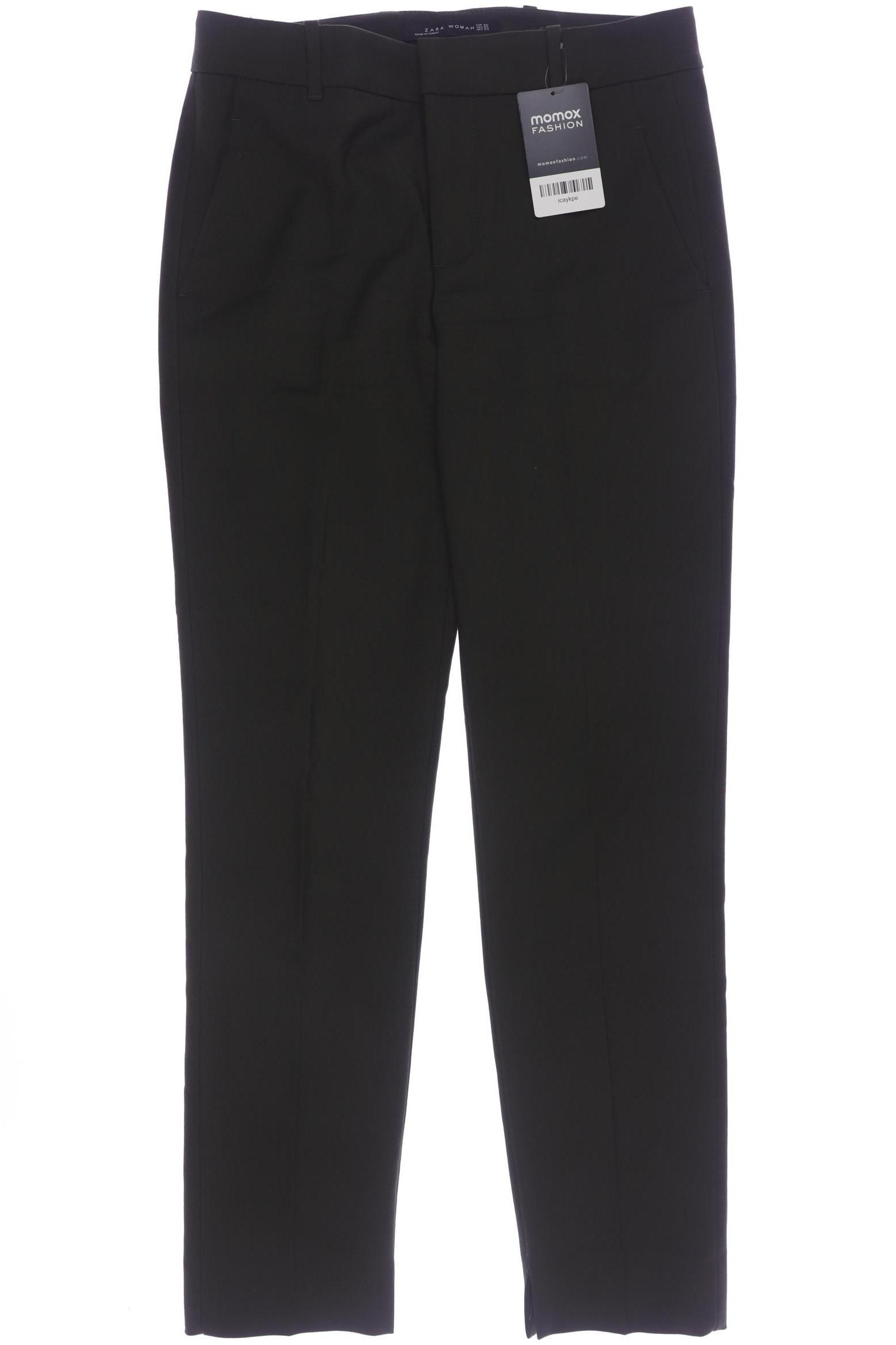 

Zara Damen Stoffhose, grün, Gr. 0