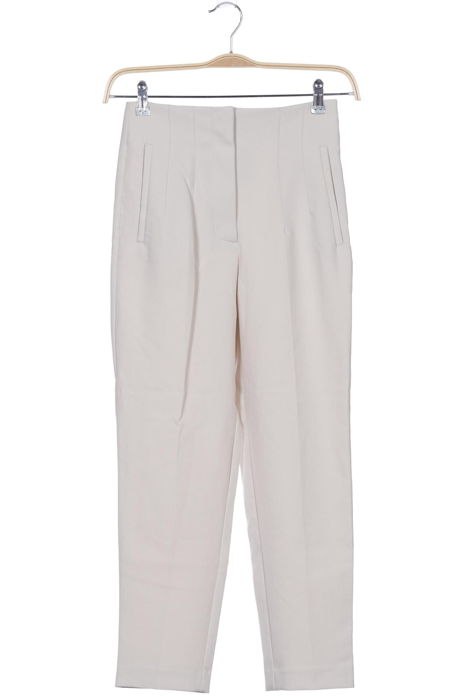 

Zara Damen Stoffhose, cremeweiß, Gr. 0