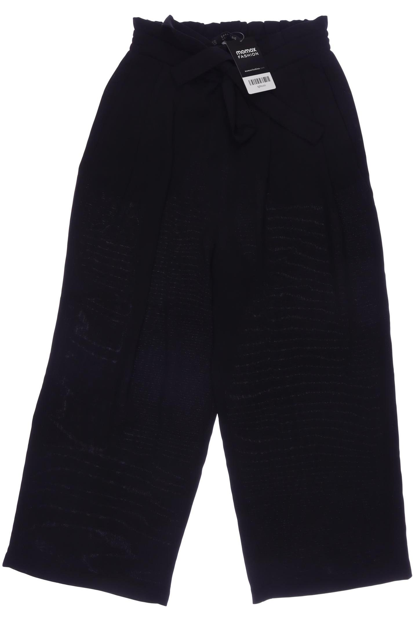 

Zara Damen Stoffhose, schwarz, Gr. 0