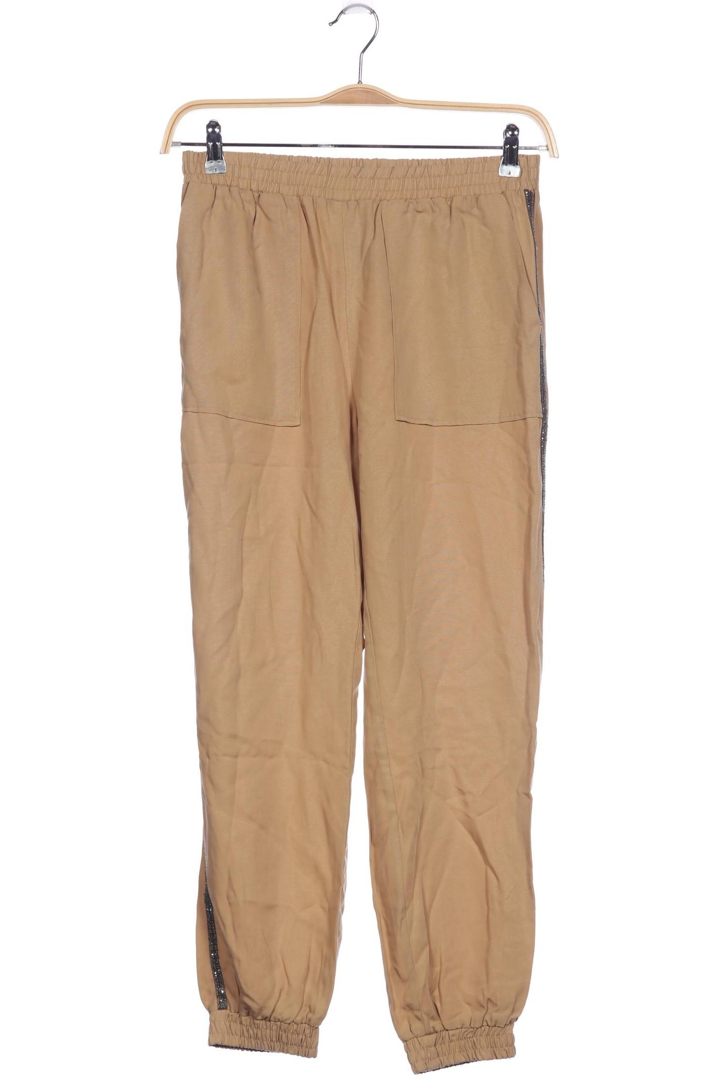 

Zara Damen Stoffhose, beige, Gr. 0