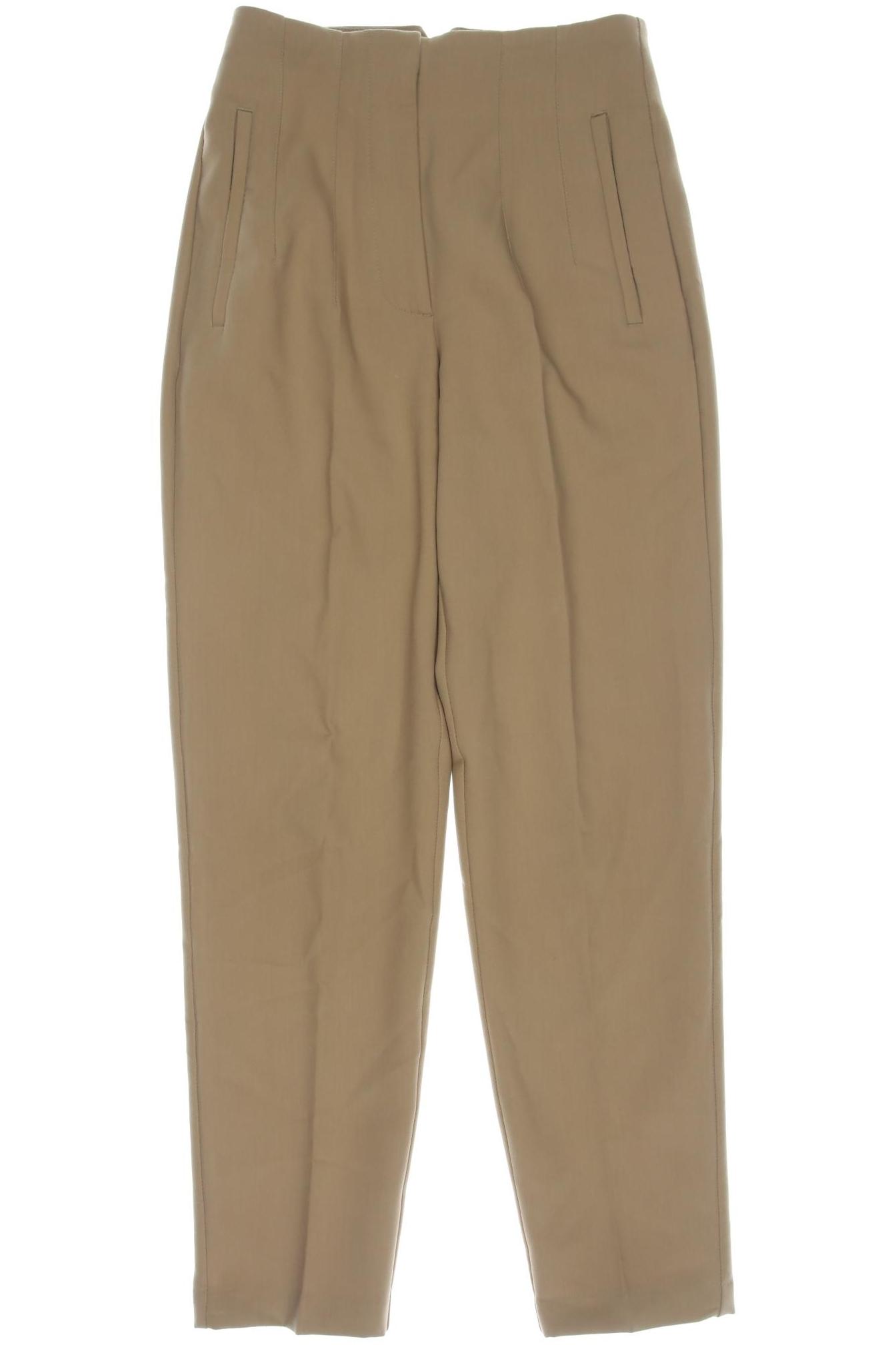 

Zara Damen Stoffhose, beige, Gr. 0