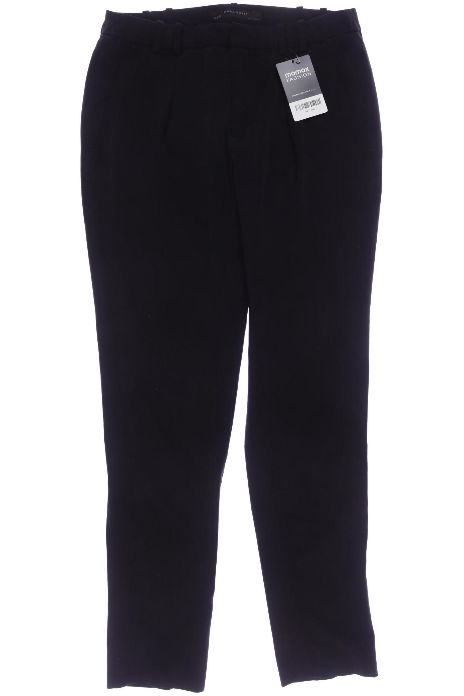 

Zara Damen Stoffhose, schwarz, Gr. 0