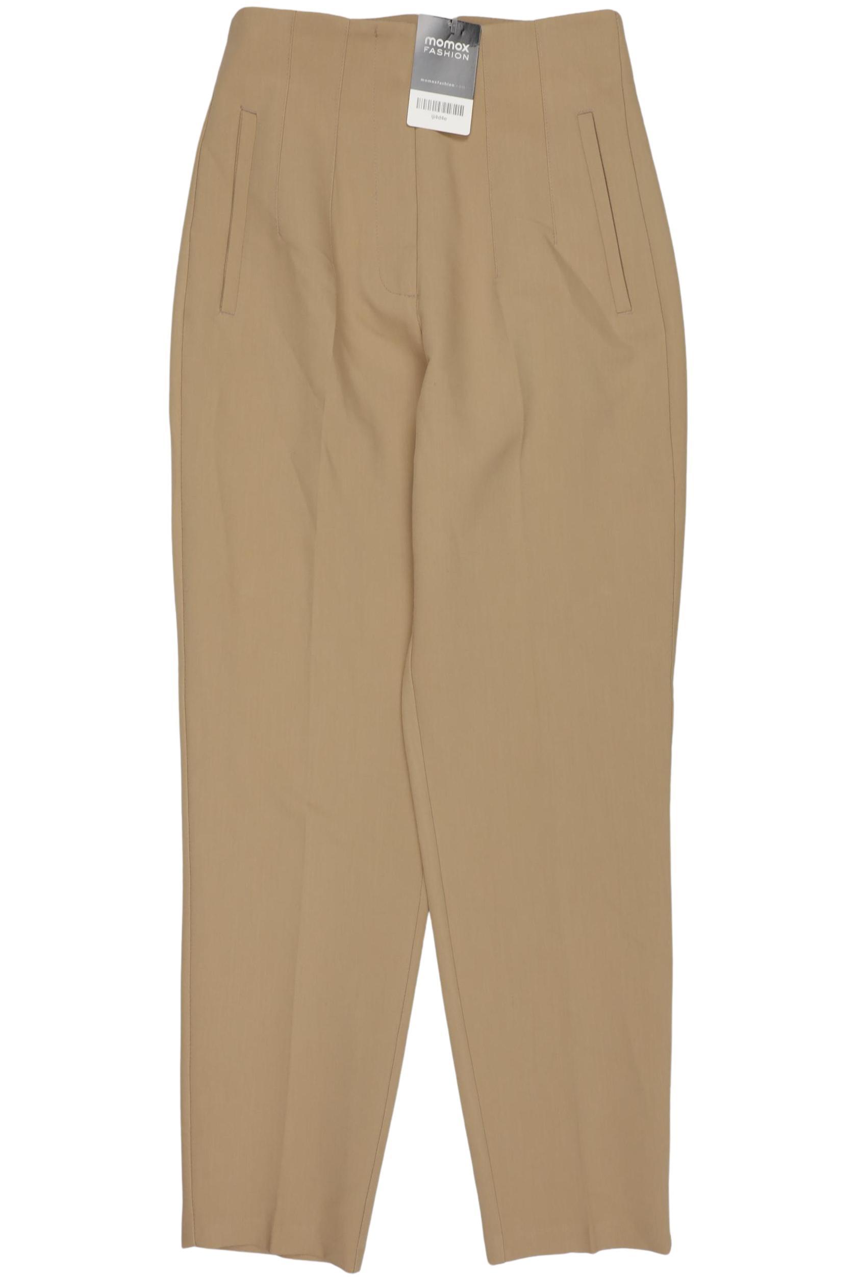 

Zara Damen Stoffhose, beige, Gr. 0