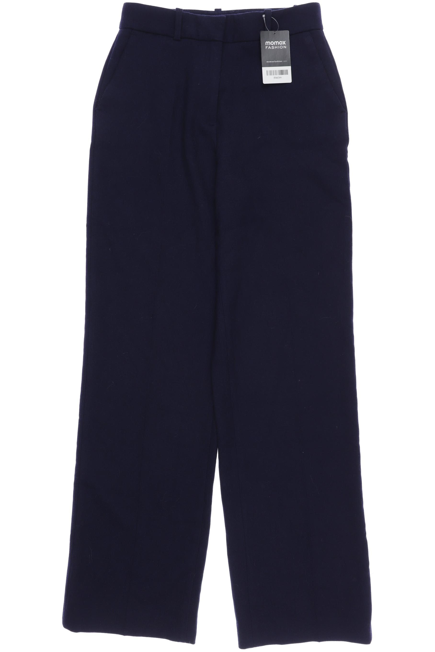 

Zara Damen Stoffhose, marineblau, Gr. 0