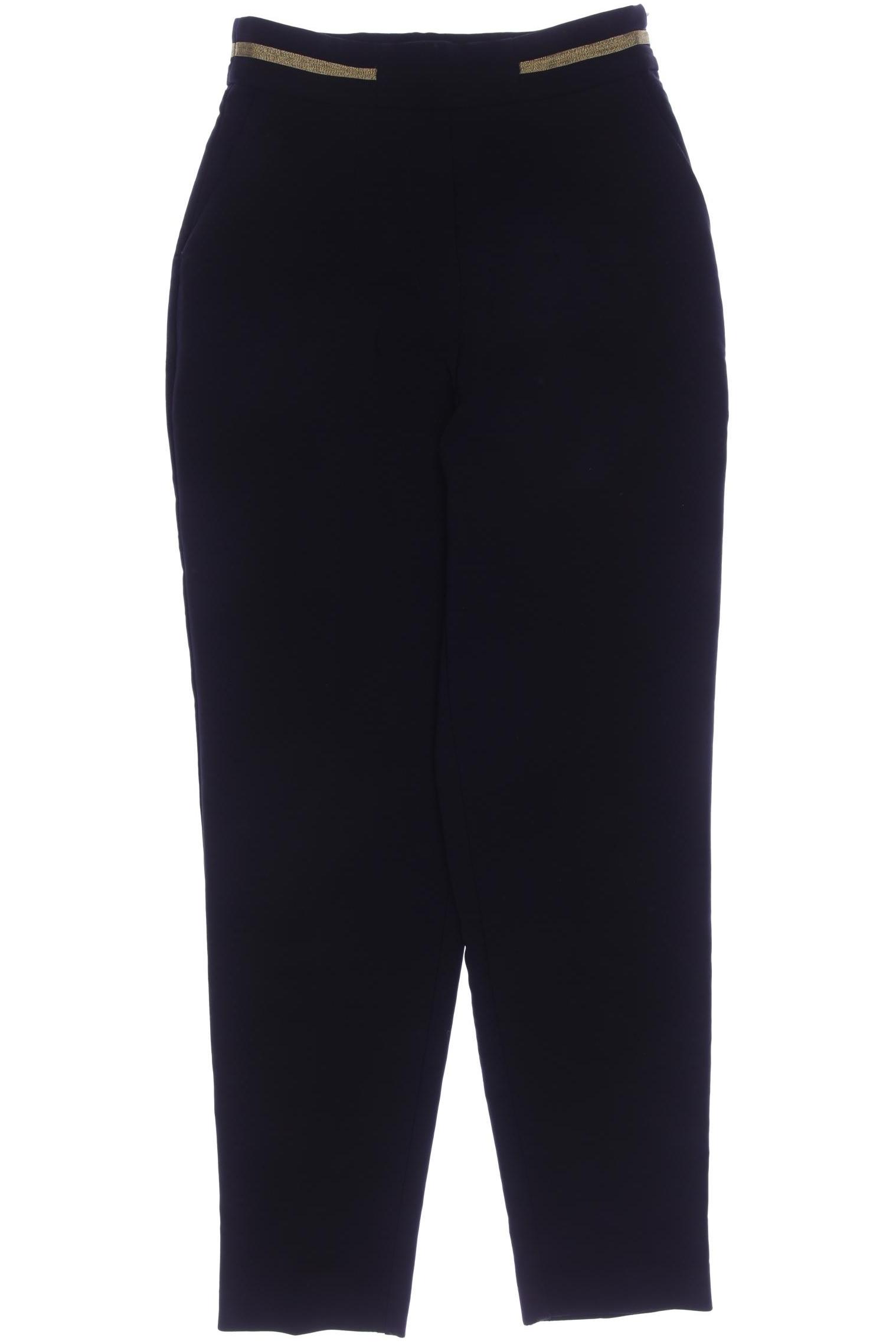 

Zara Damen Stoffhose, schwarz, Gr. 0