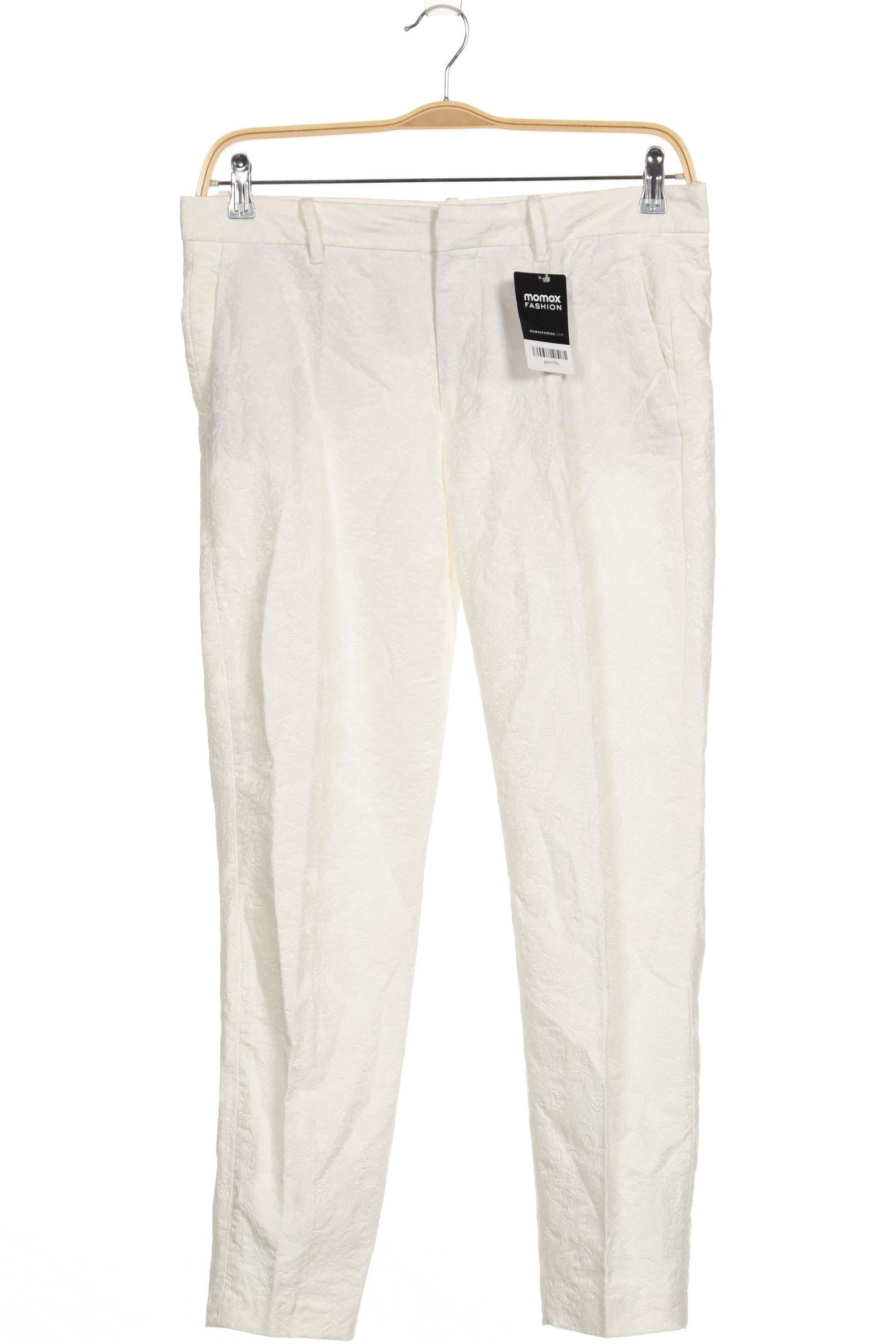 

Zara Damen Stoffhose, weiß, Gr. 0