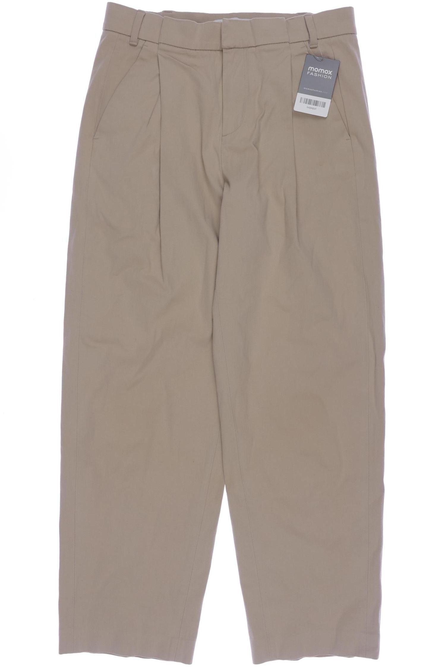 

Zara Damen Stoffhose, beige, Gr. 0