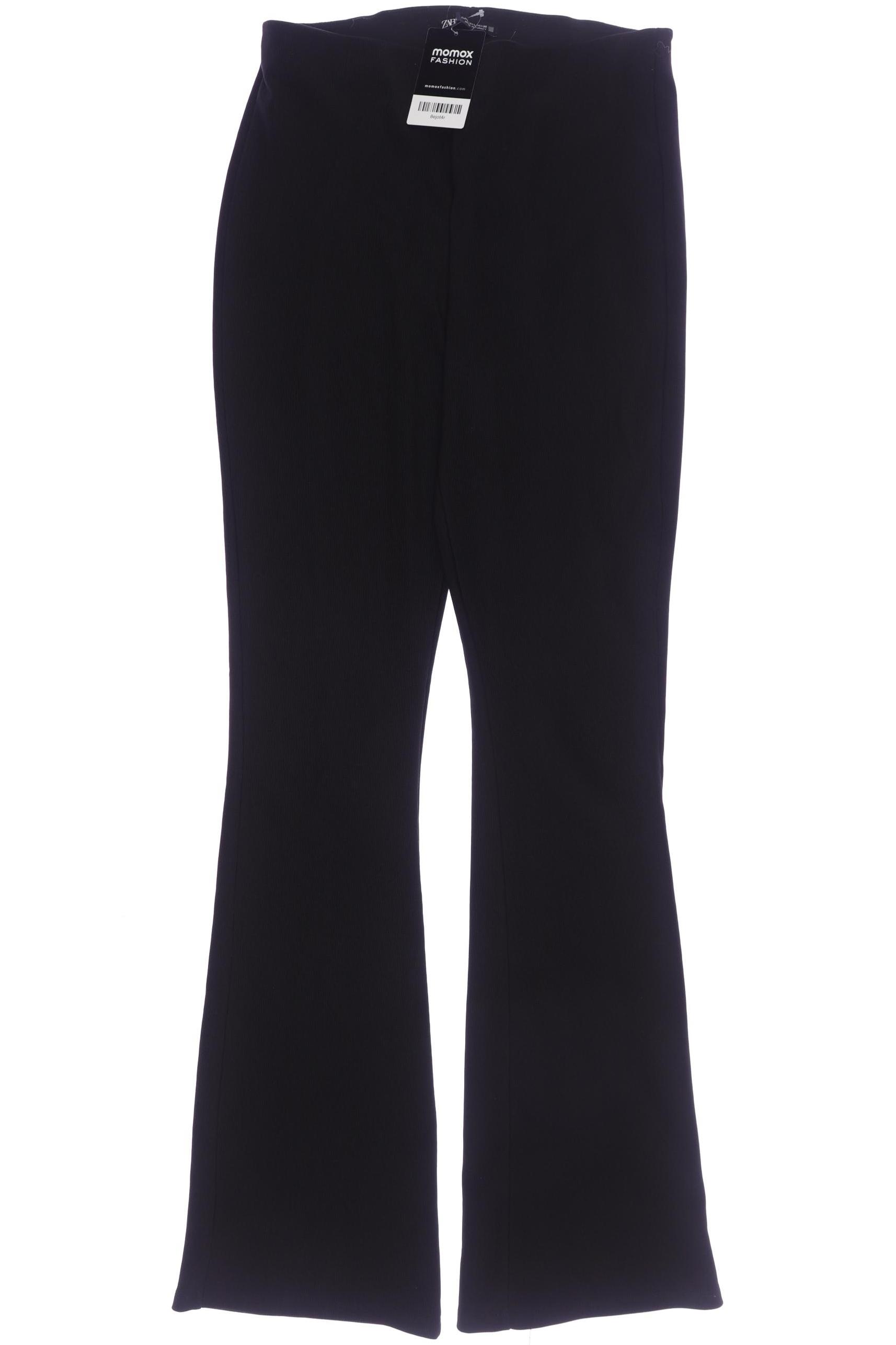 

Zara Damen Stoffhose, schwarz, Gr. 0