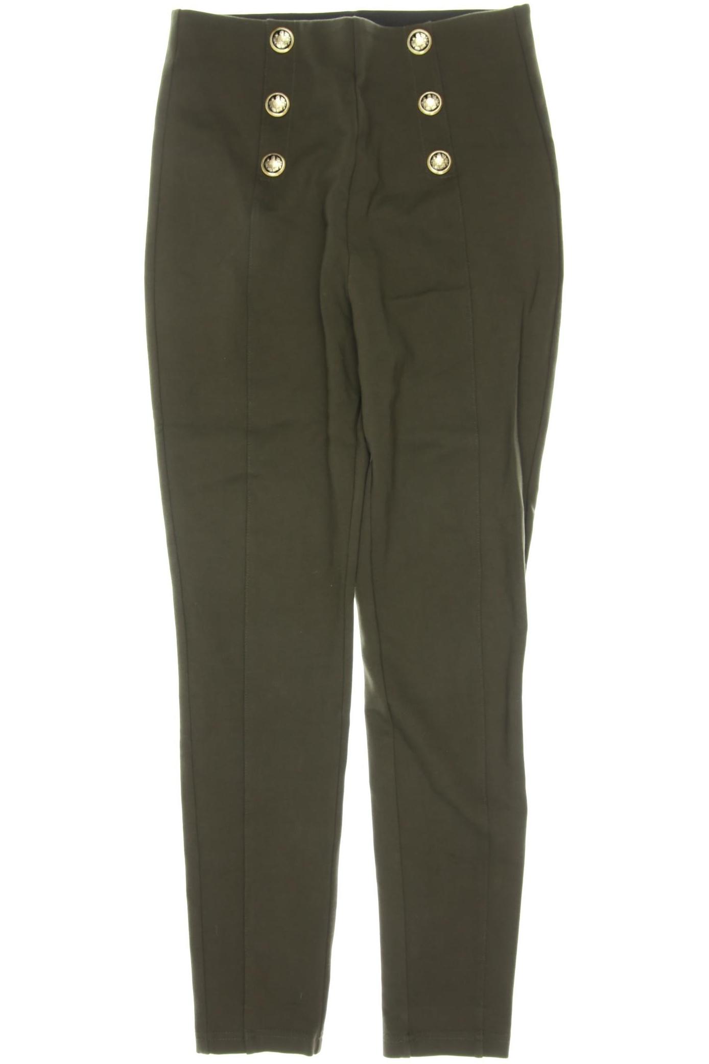 

Zara Damen Stoffhose, grün, Gr. 0