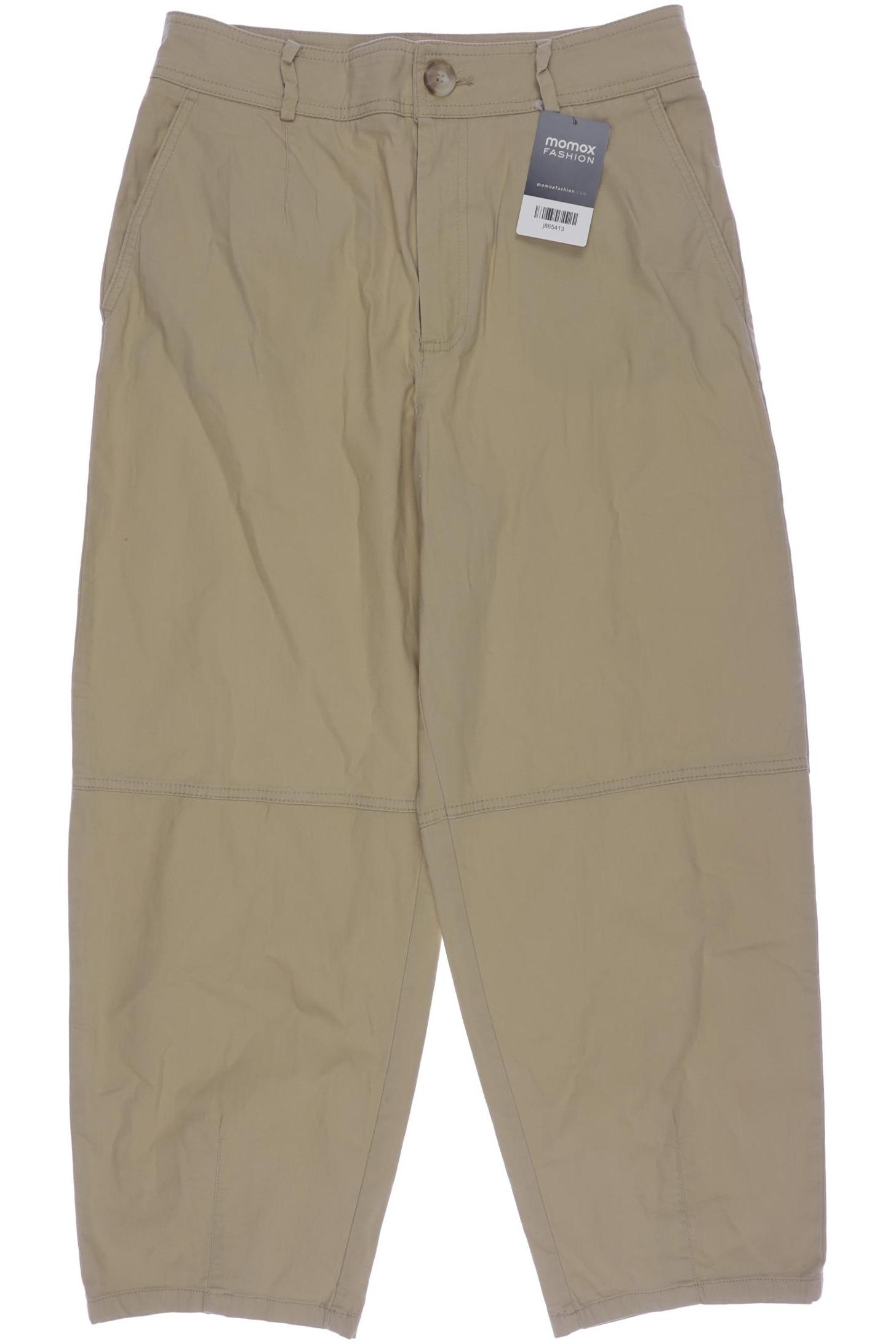 

Zara Damen Stoffhose, beige, Gr. 0