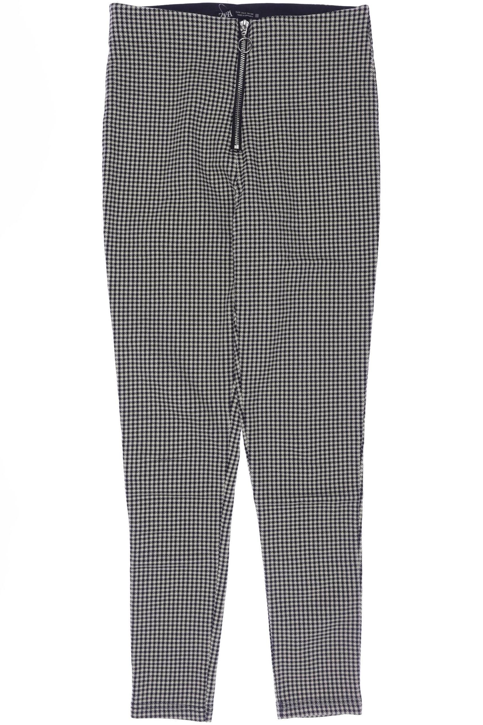 

Zara Damen Stoffhose, schwarz, Gr. 0