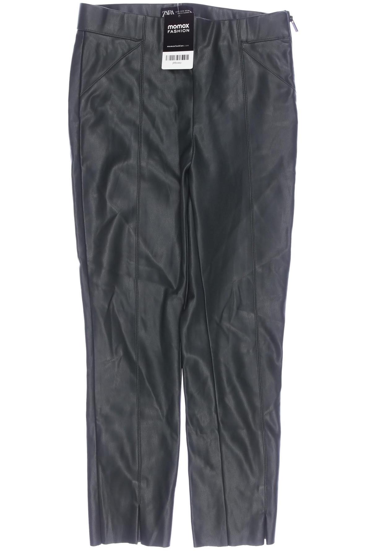 

Zara Damen Stoffhose, grün, Gr. 0