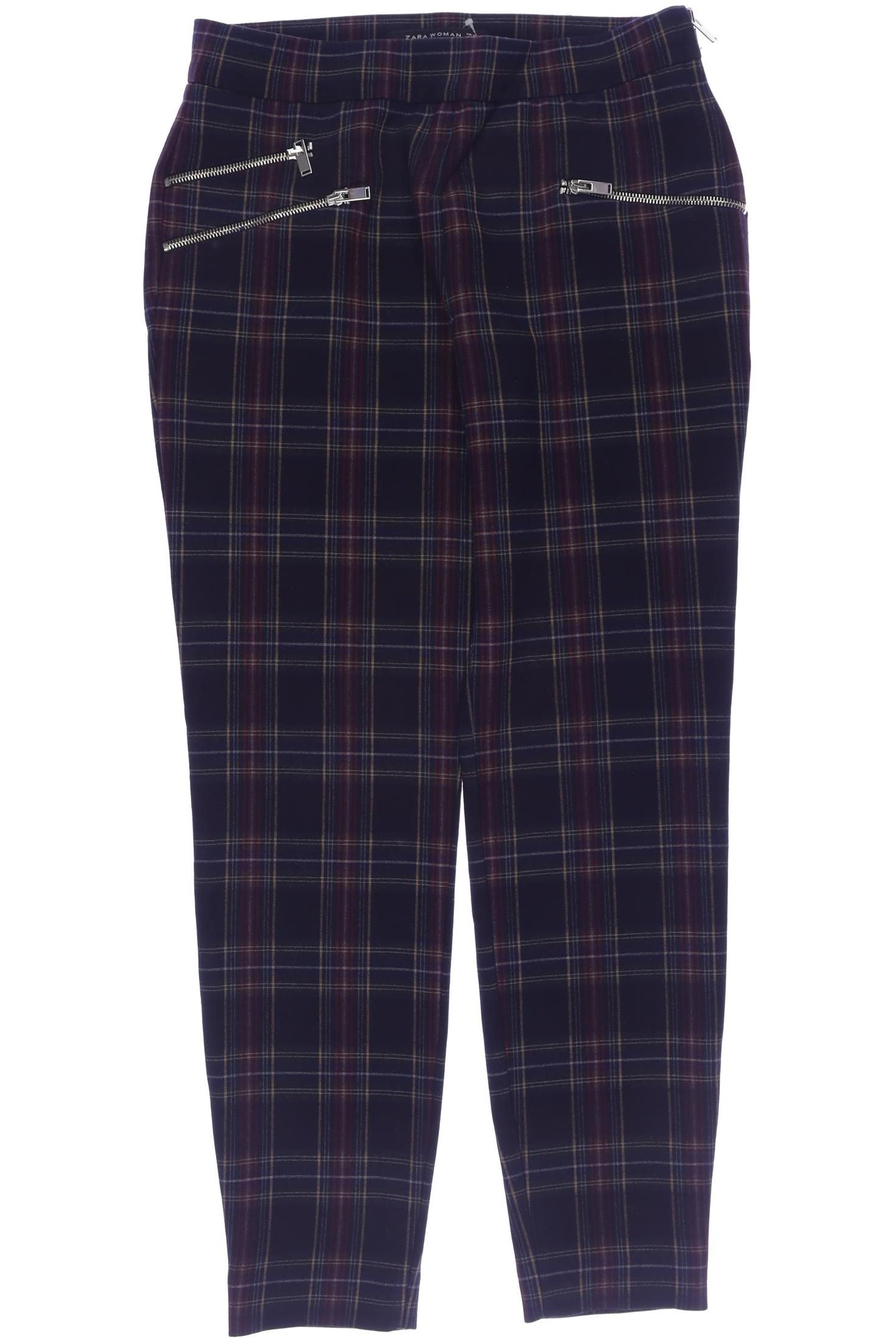 

Zara Damen Stoffhose, marineblau, Gr. 0