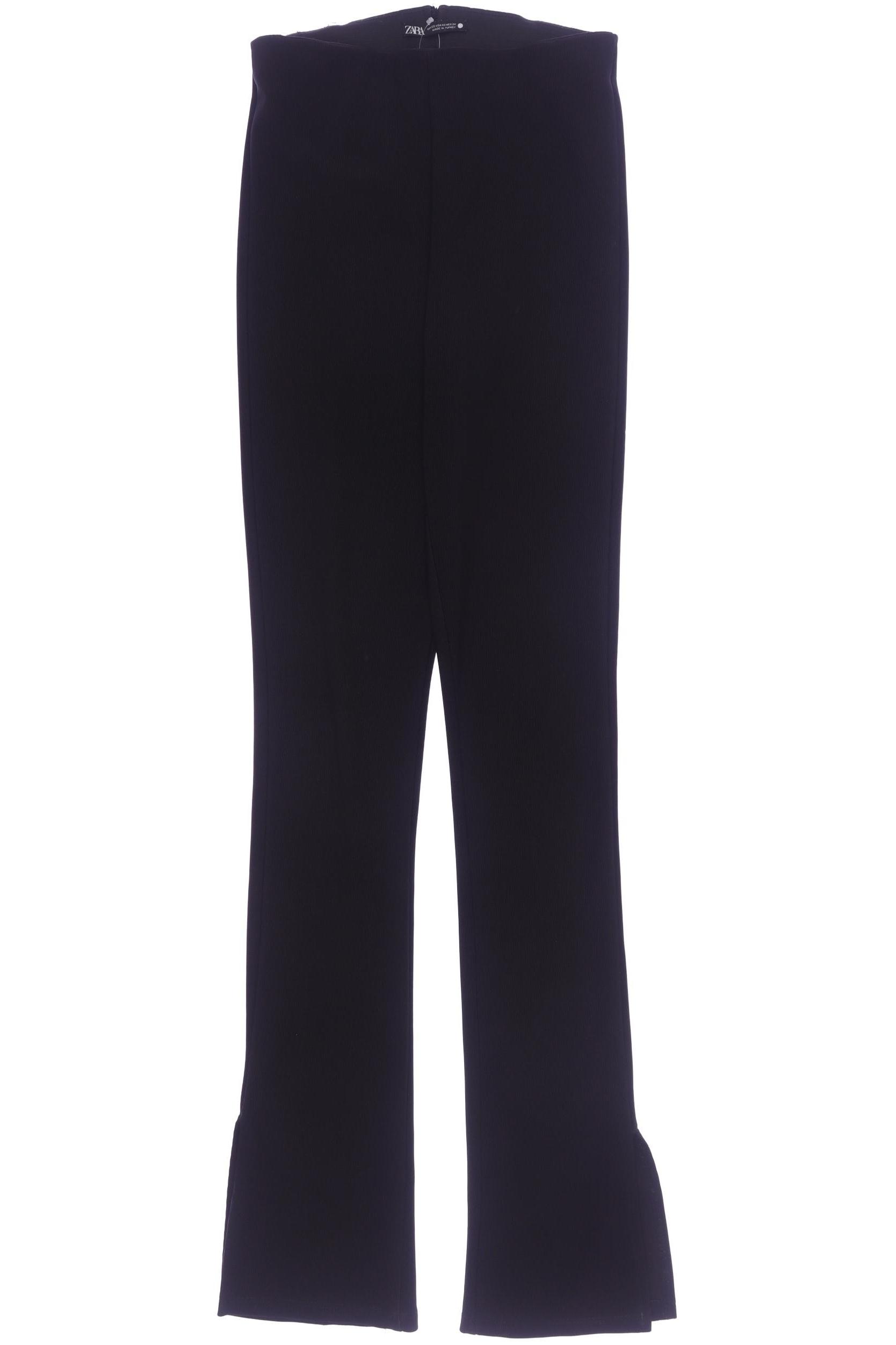 

Zara Damen Stoffhose, schwarz, Gr. 0