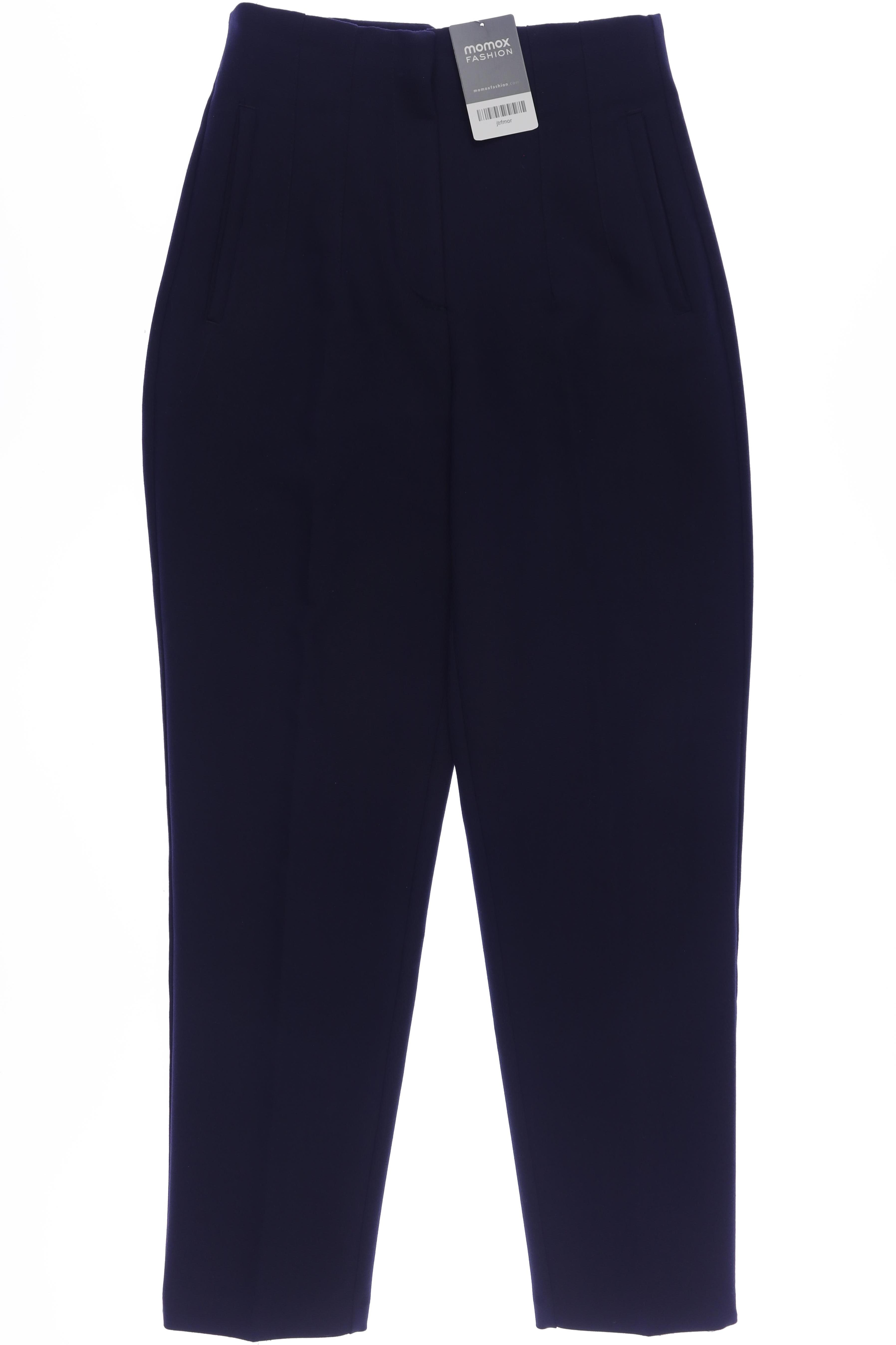 

Zara Damen Stoffhose, marineblau, Gr. 0