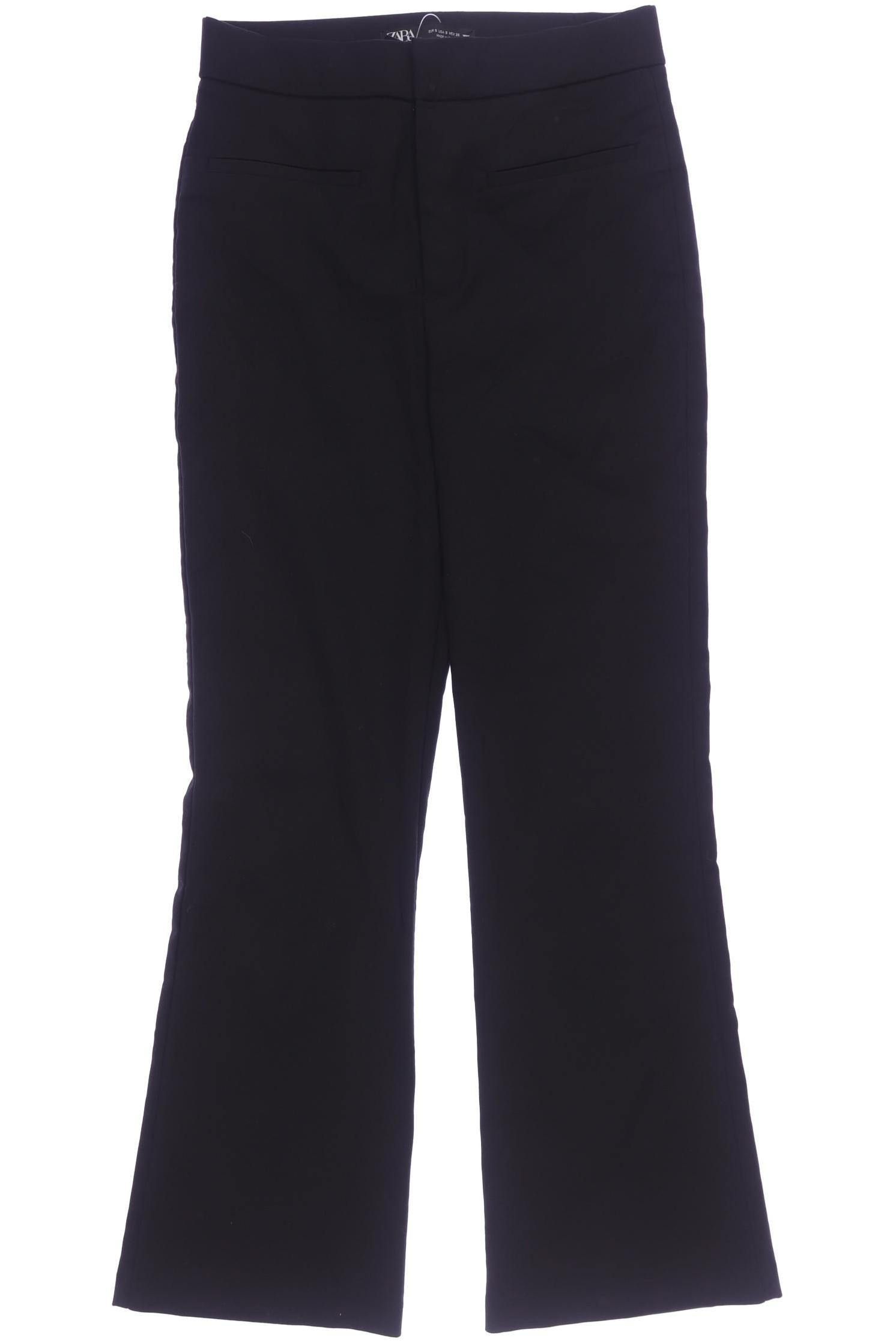 

Zara Damen Stoffhose, schwarz, Gr. 0