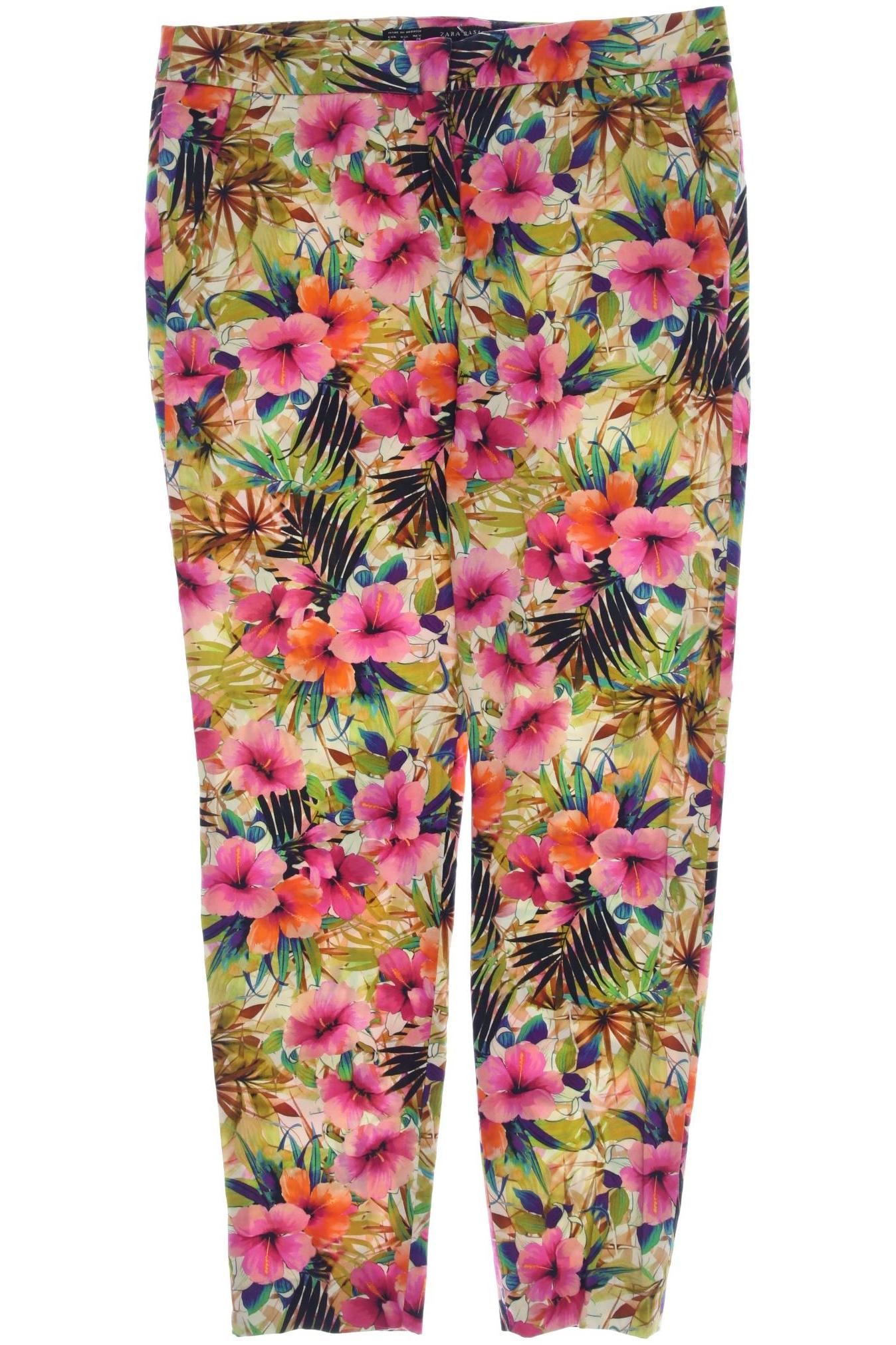 

Zara Damen Stoffhose, mehrfarbig, Gr. 0