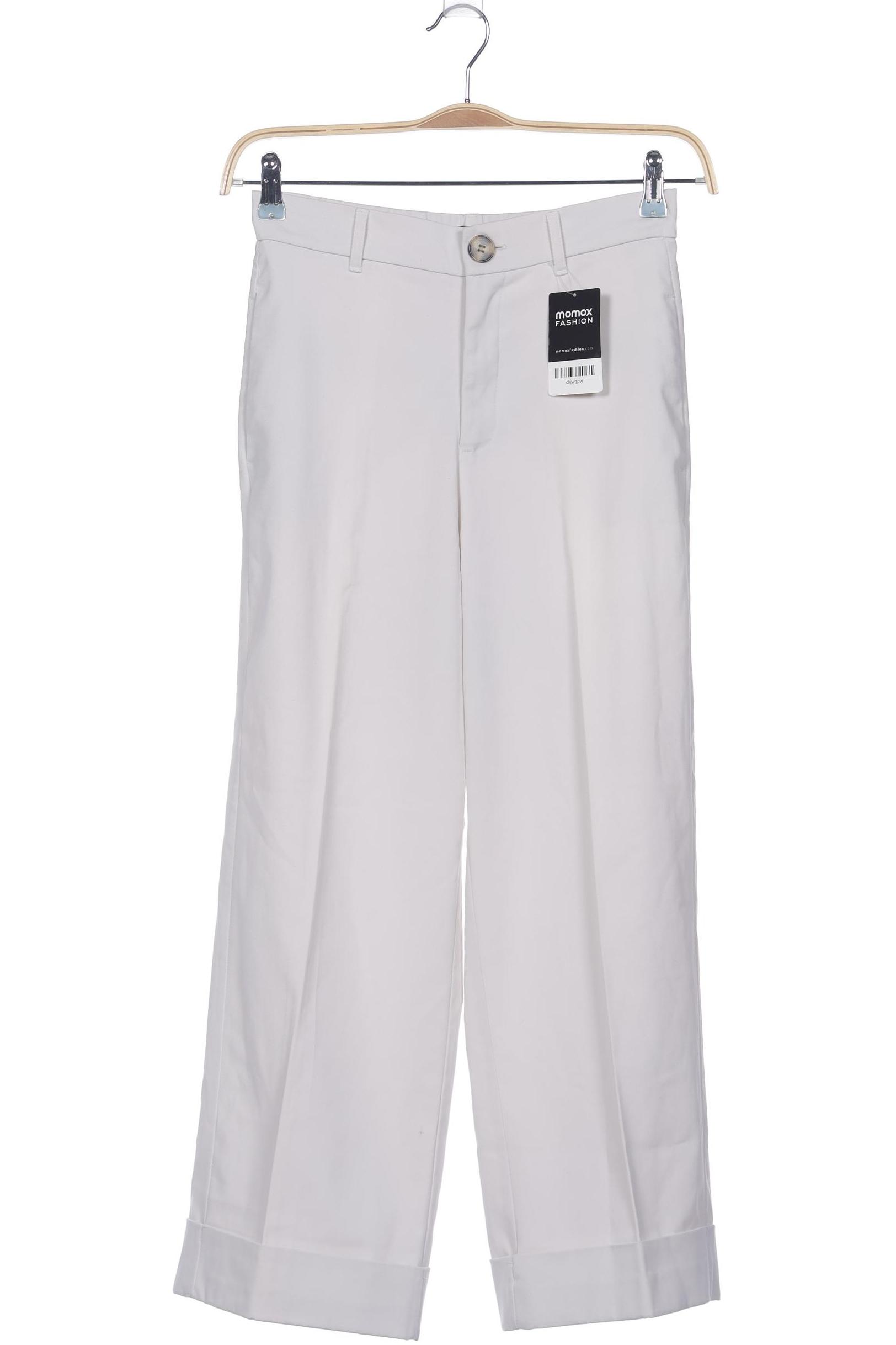 

Zara Damen Stoffhose, cremeweiß, Gr. 0