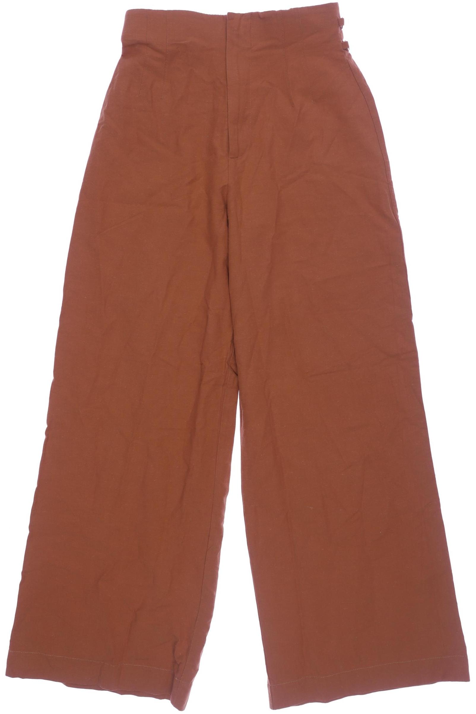 

Zara Damen Stoffhose, orange, Gr. 0