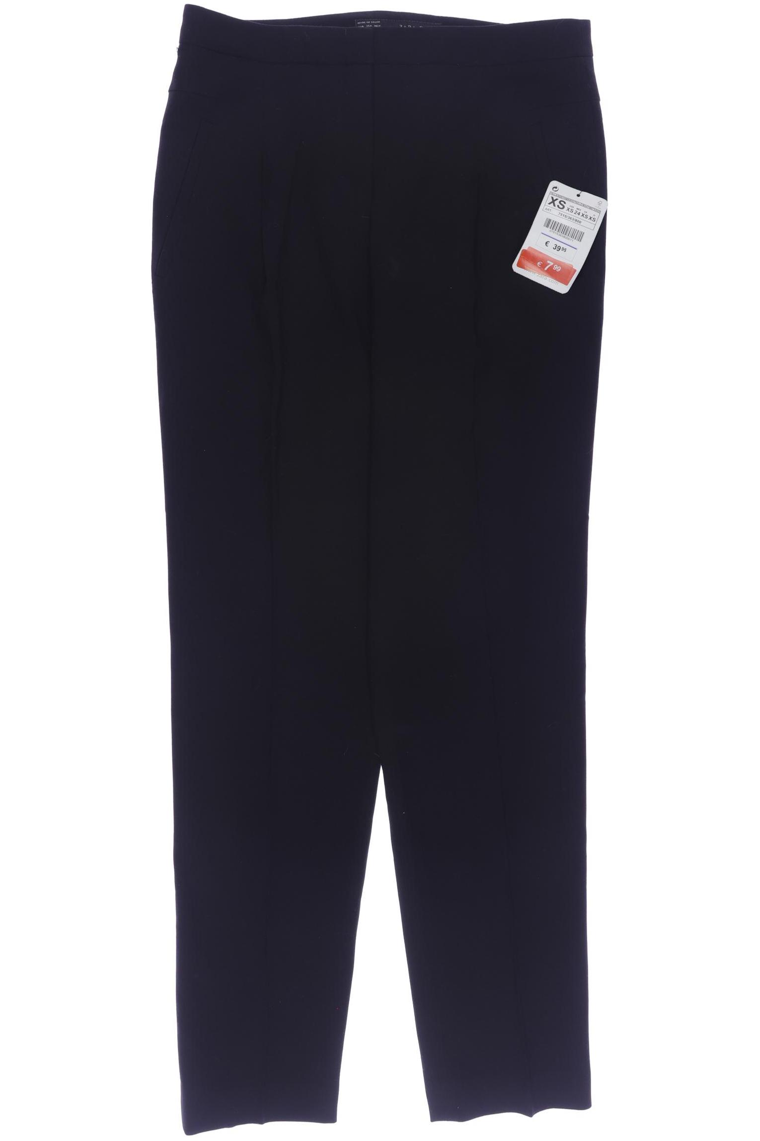 

Zara Damen Stoffhose, schwarz, Gr. 0