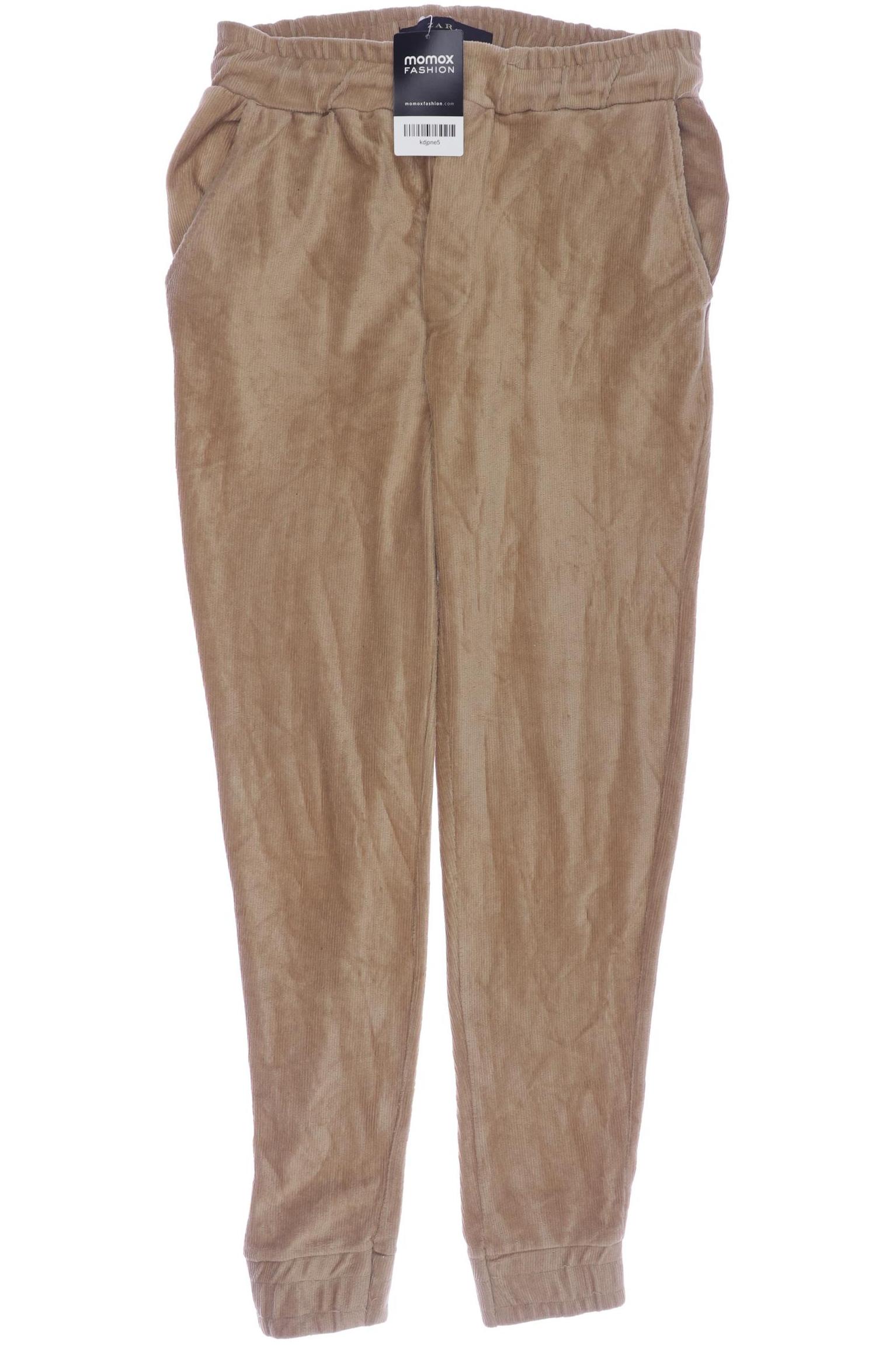 

Zara Damen Stoffhose, beige, Gr. 0