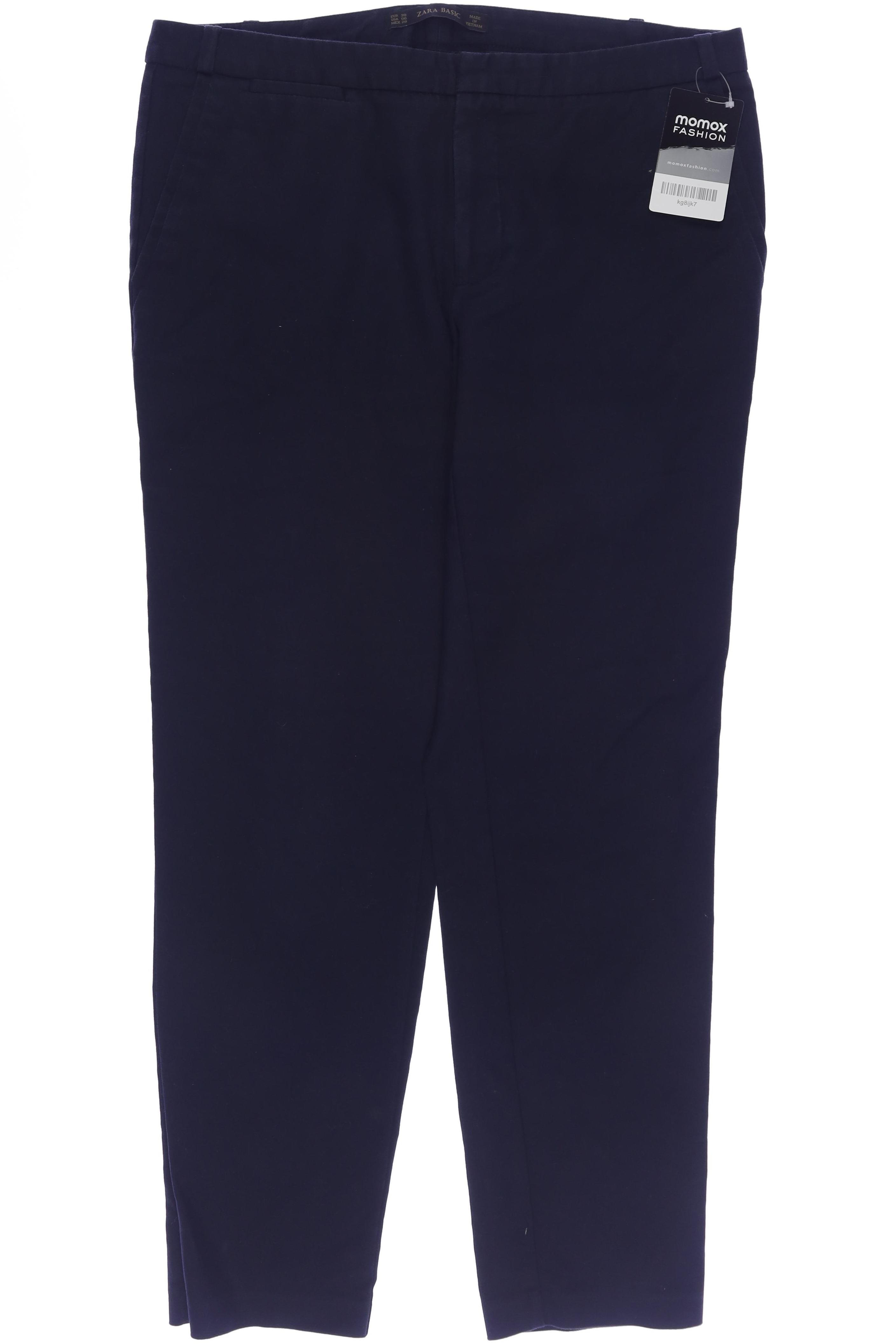 

Zara Damen Stoffhose, marineblau, Gr. 38