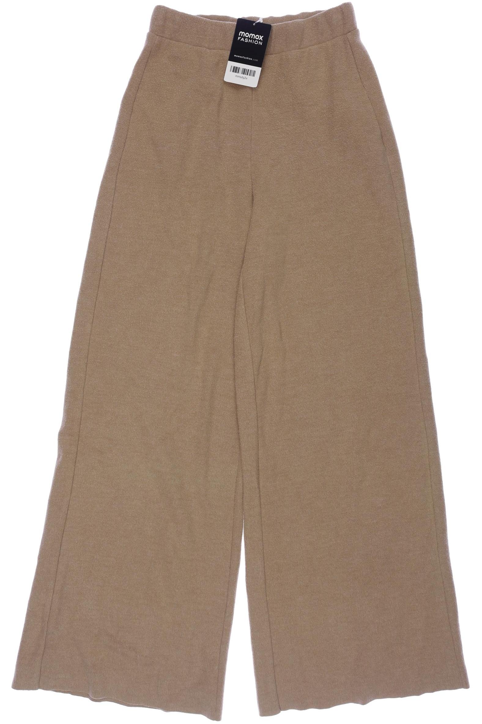 

Zara Damen Stoffhose, beige, Gr. 0