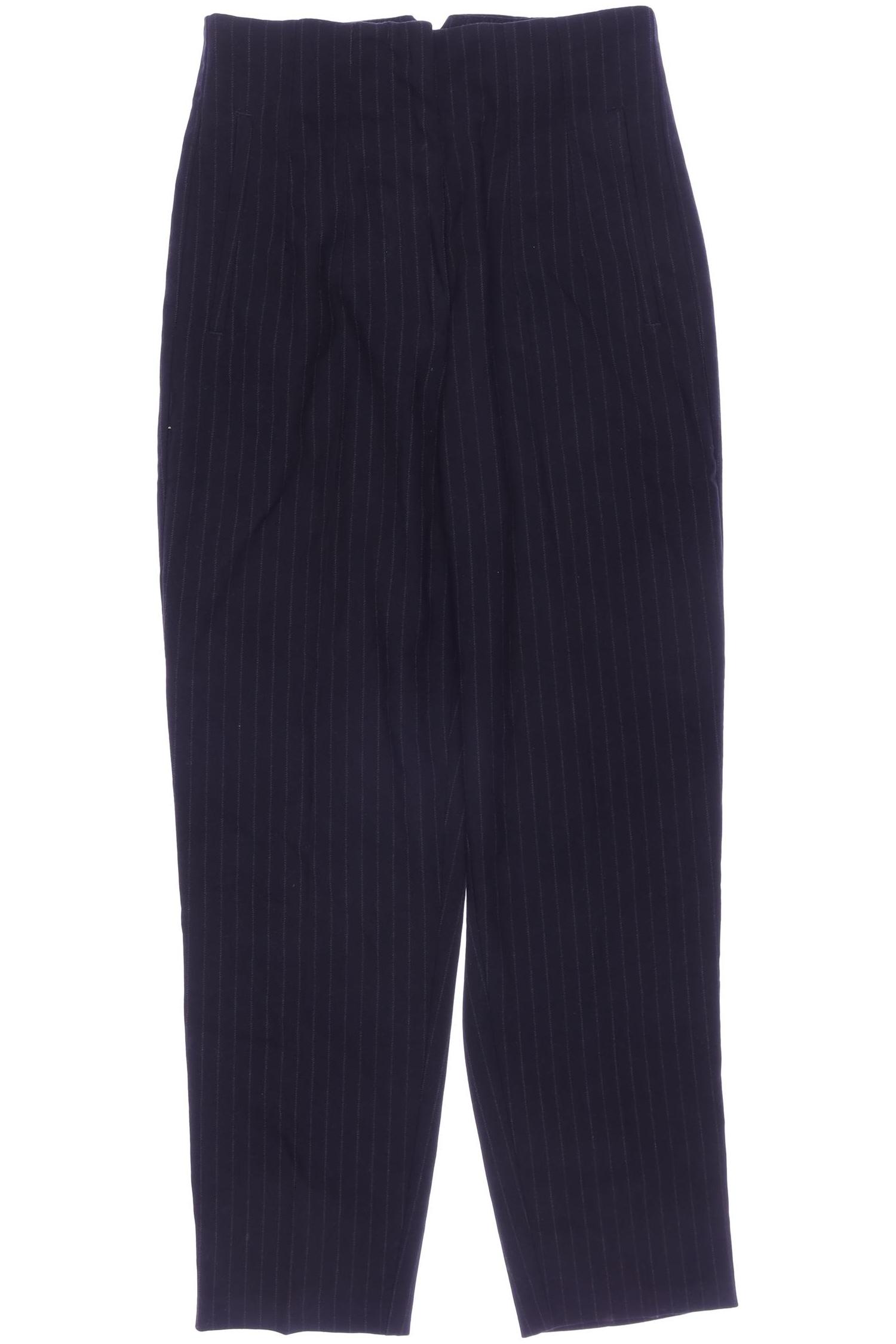 

Zara Damen Stoffhose, marineblau, Gr. 0