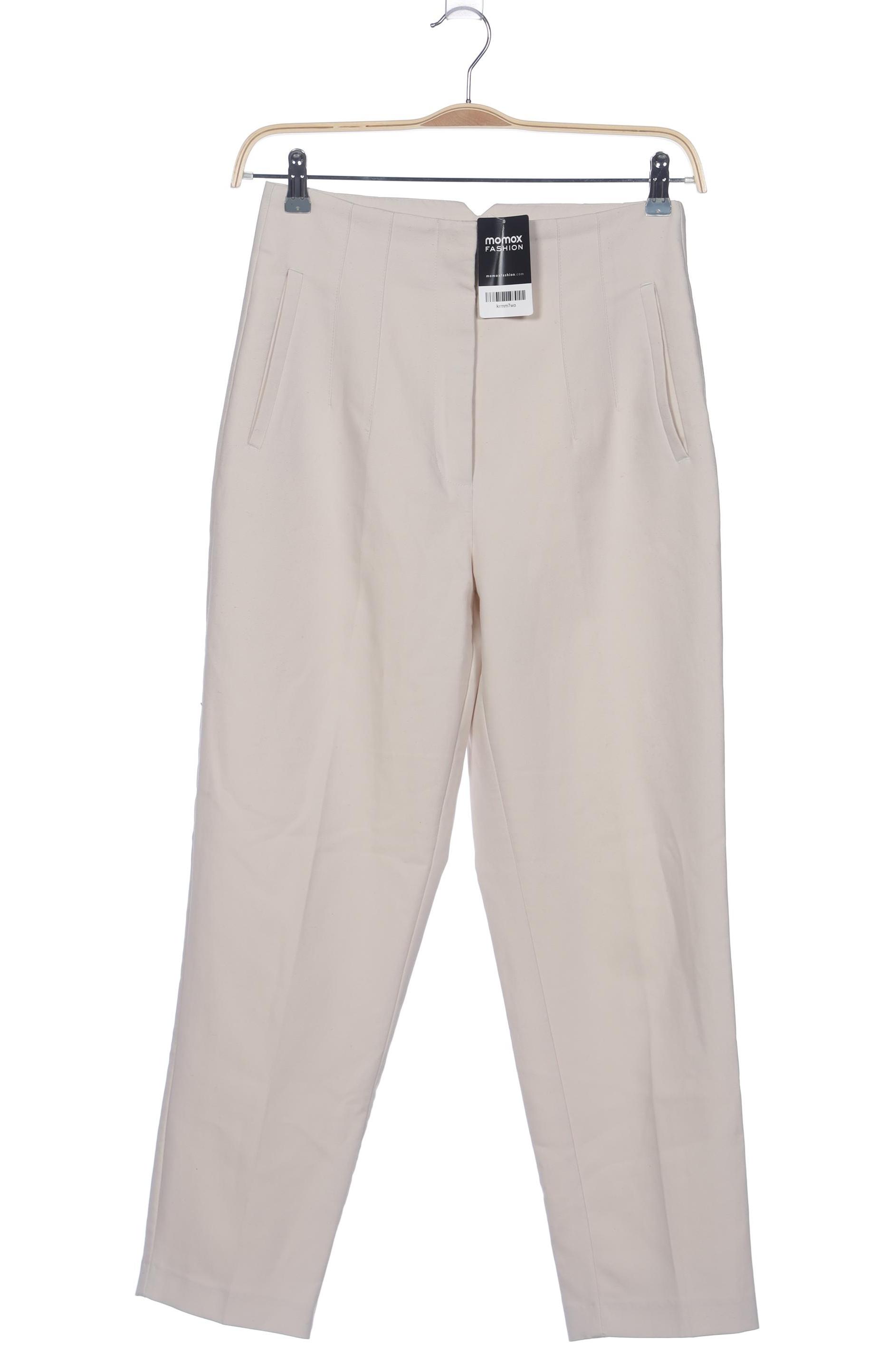 

Zara Damen Stoffhose, cremeweiß, Gr. 0