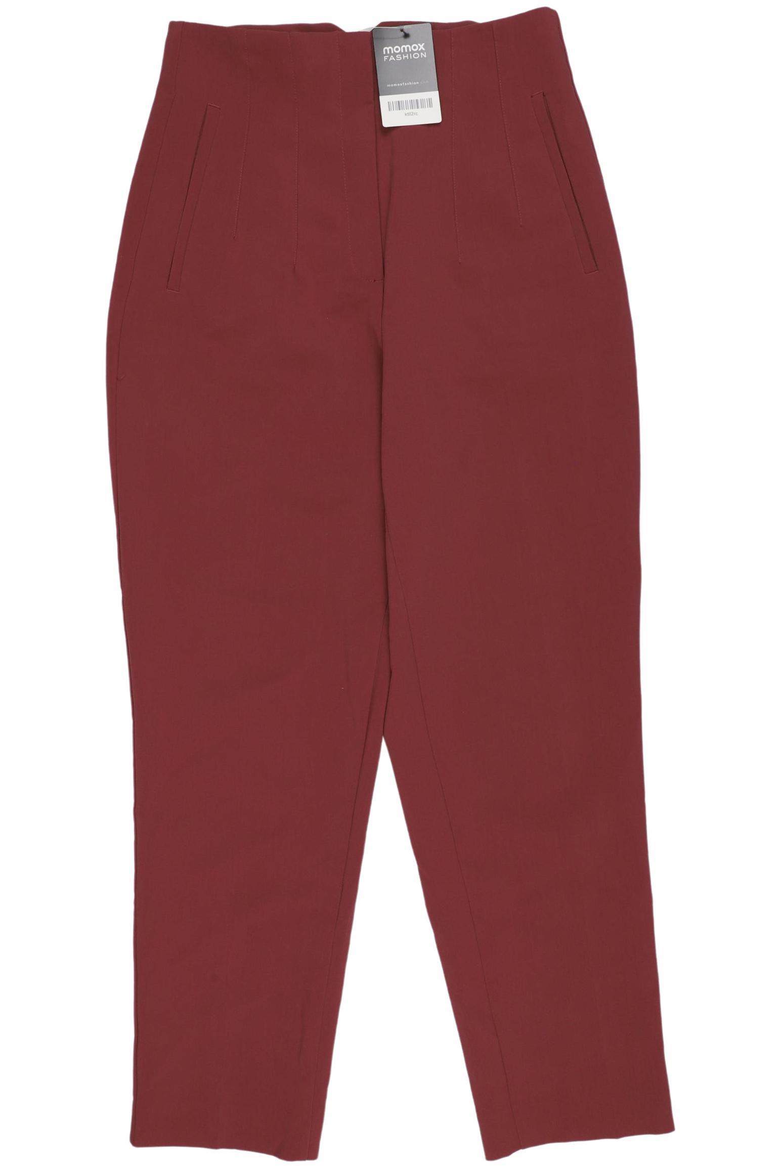 

Zara Damen Stoffhose, bordeaux, Gr. 36