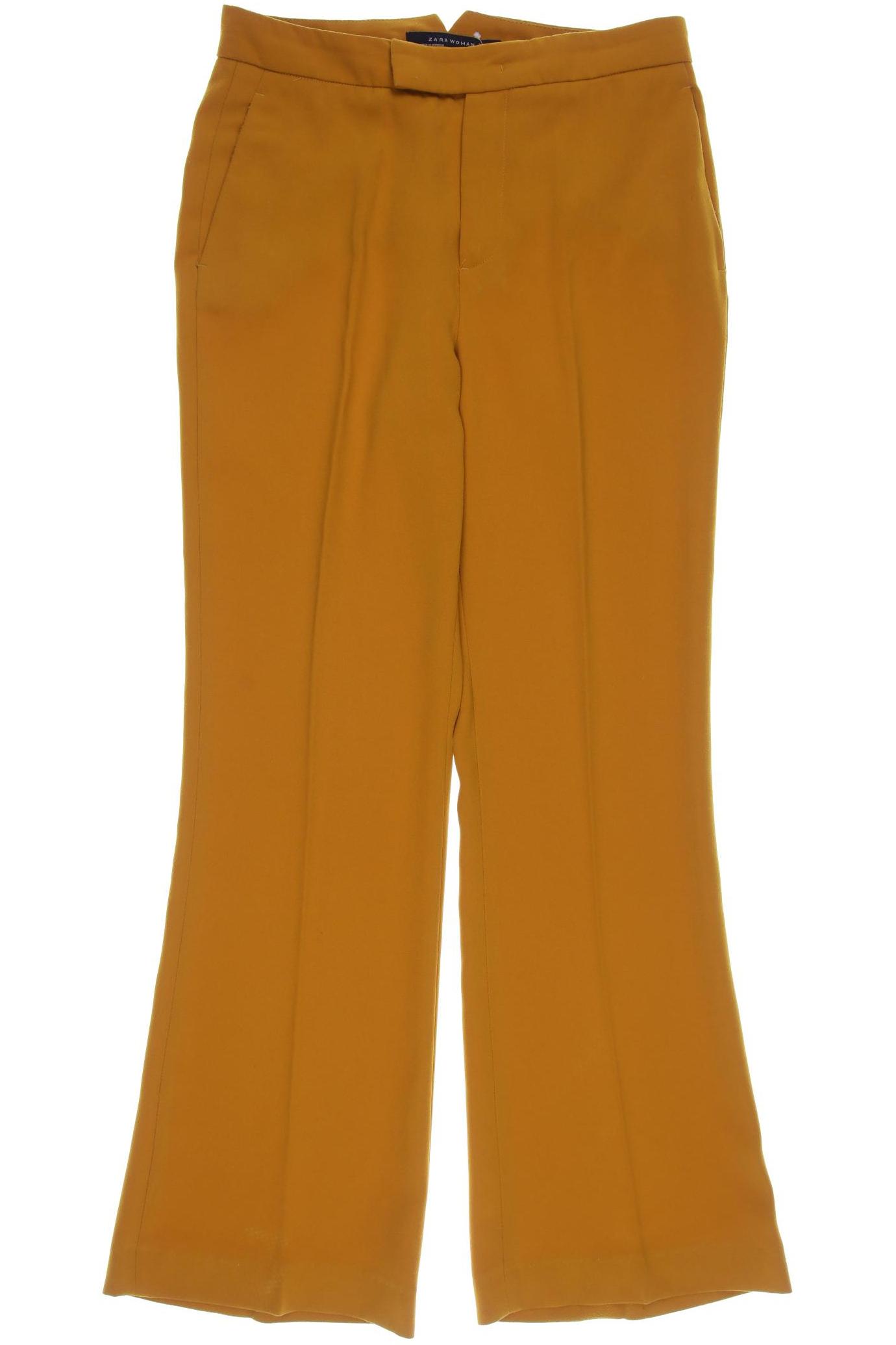 

ZARA Damen Stoffhose, orange