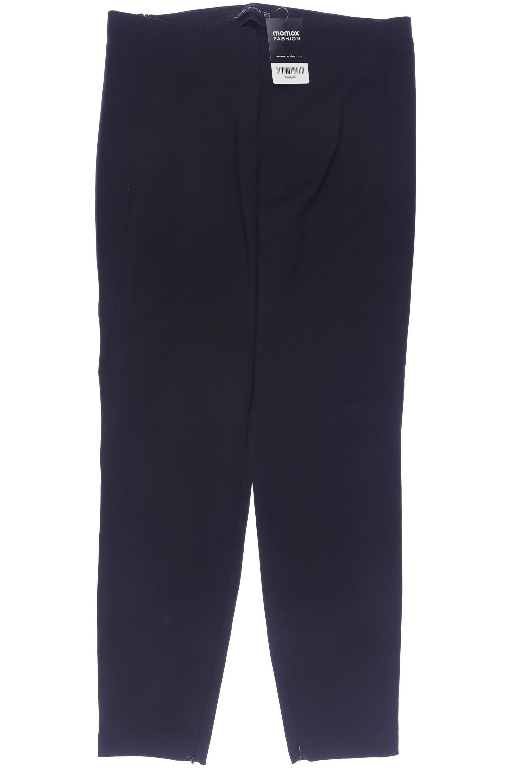 

Zara Damen Stoffhose, schwarz, Gr. 0