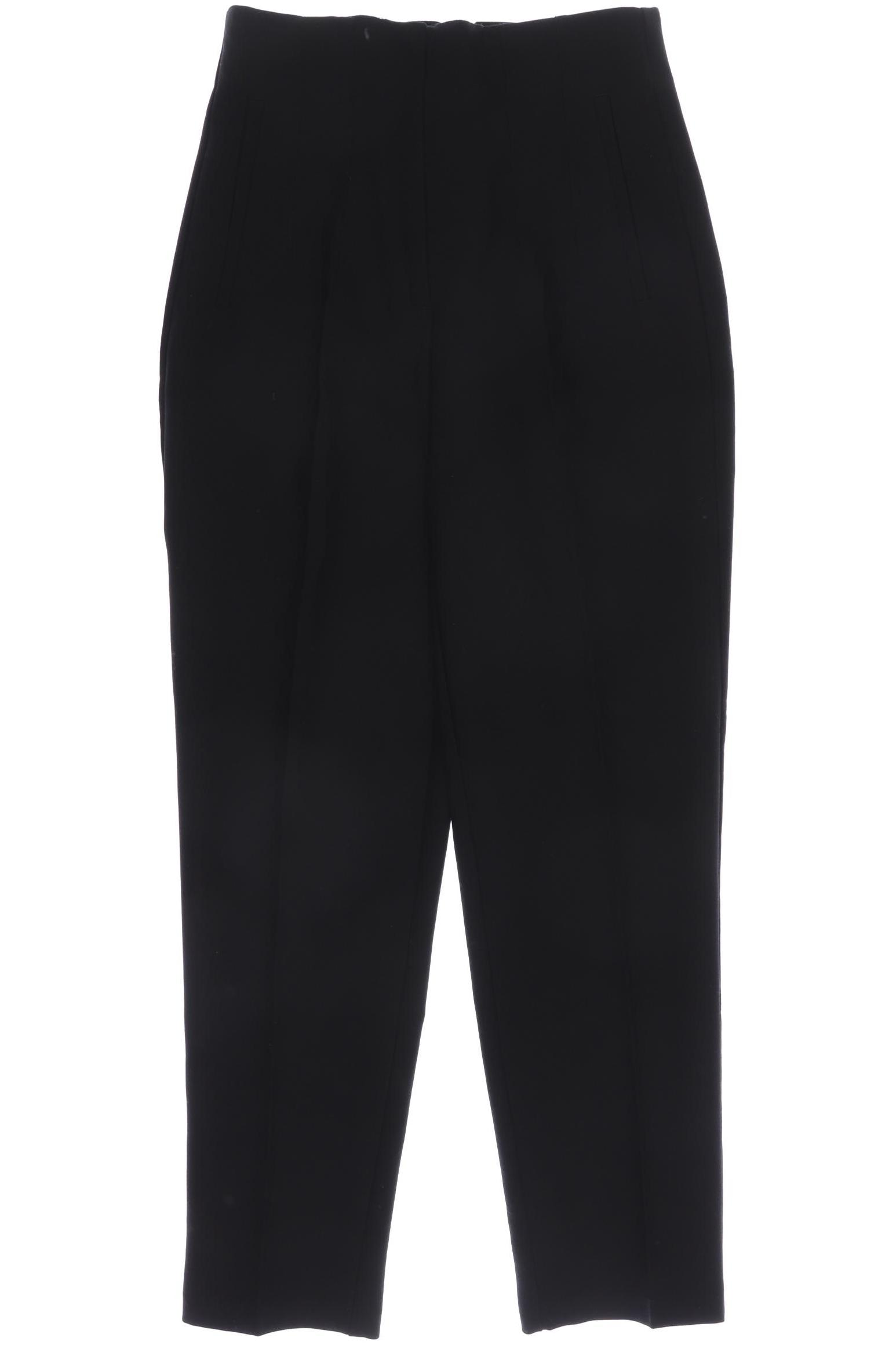 

Zara Damen Stoffhose, schwarz, Gr. 0