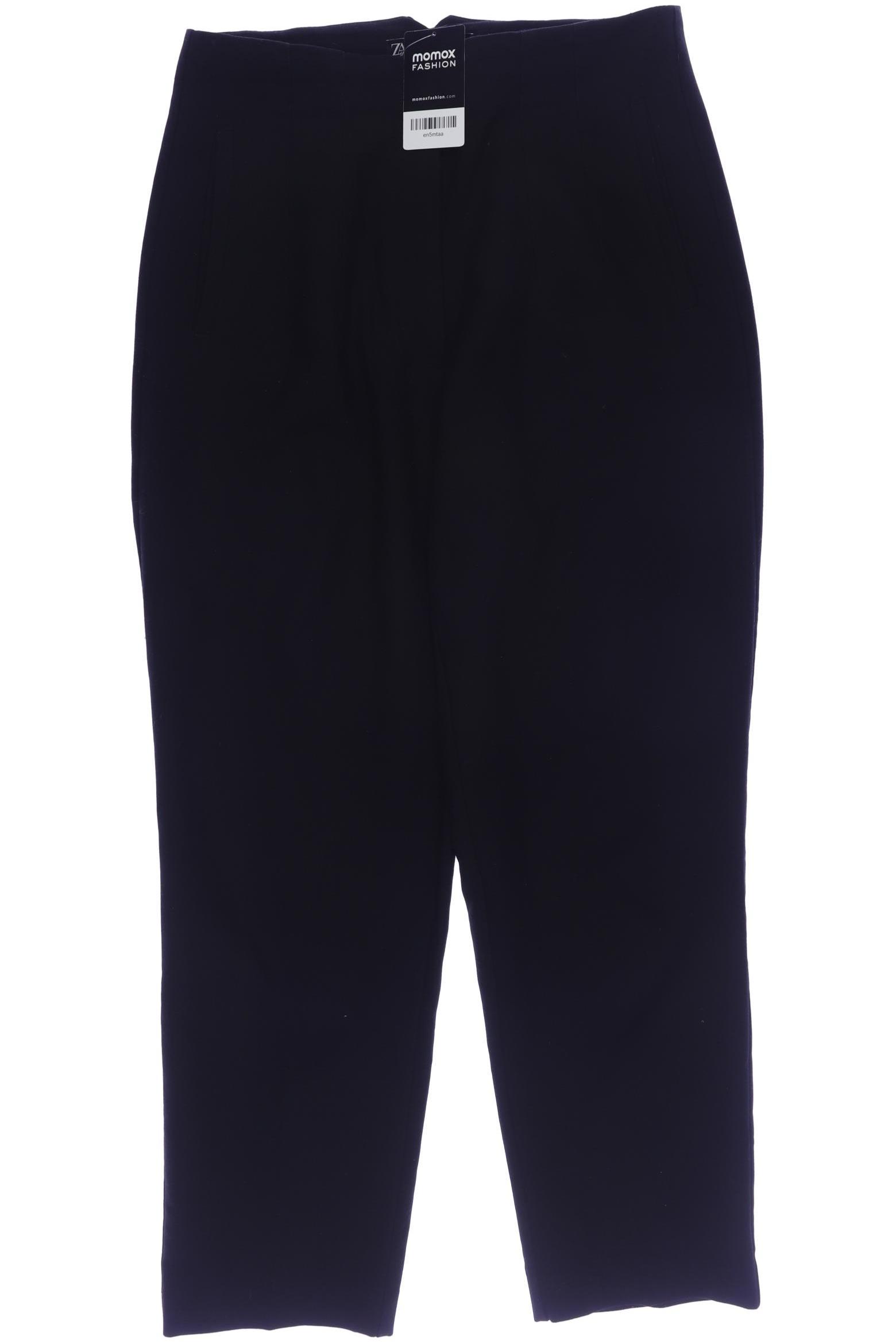 

Zara Damen Stoffhose, schwarz, Gr. 0