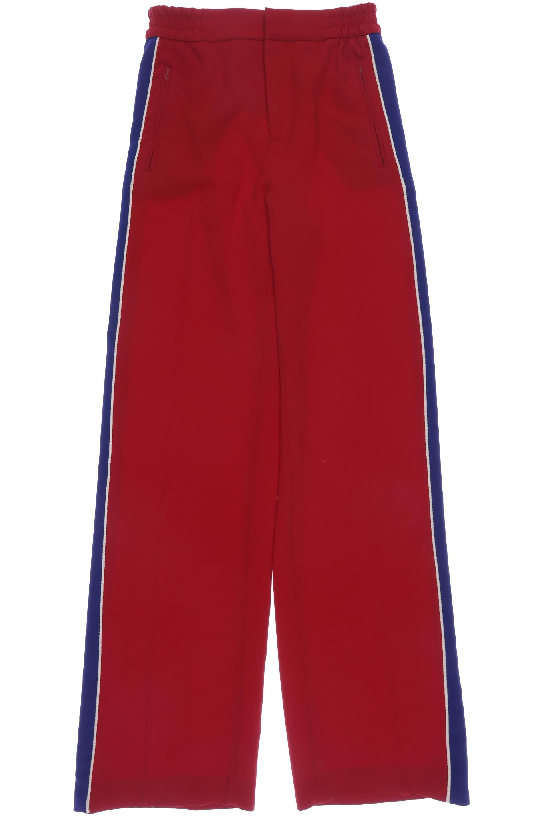 

Zara Damen Stoffhose, rot, Gr. 0
