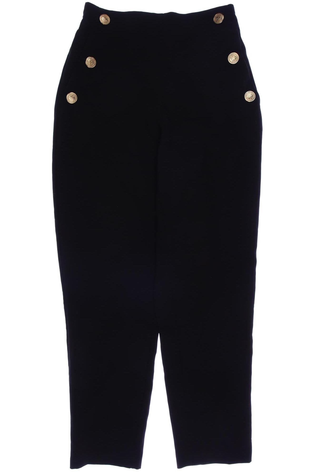 

Zara Damen Stoffhose, schwarz, Gr. 0