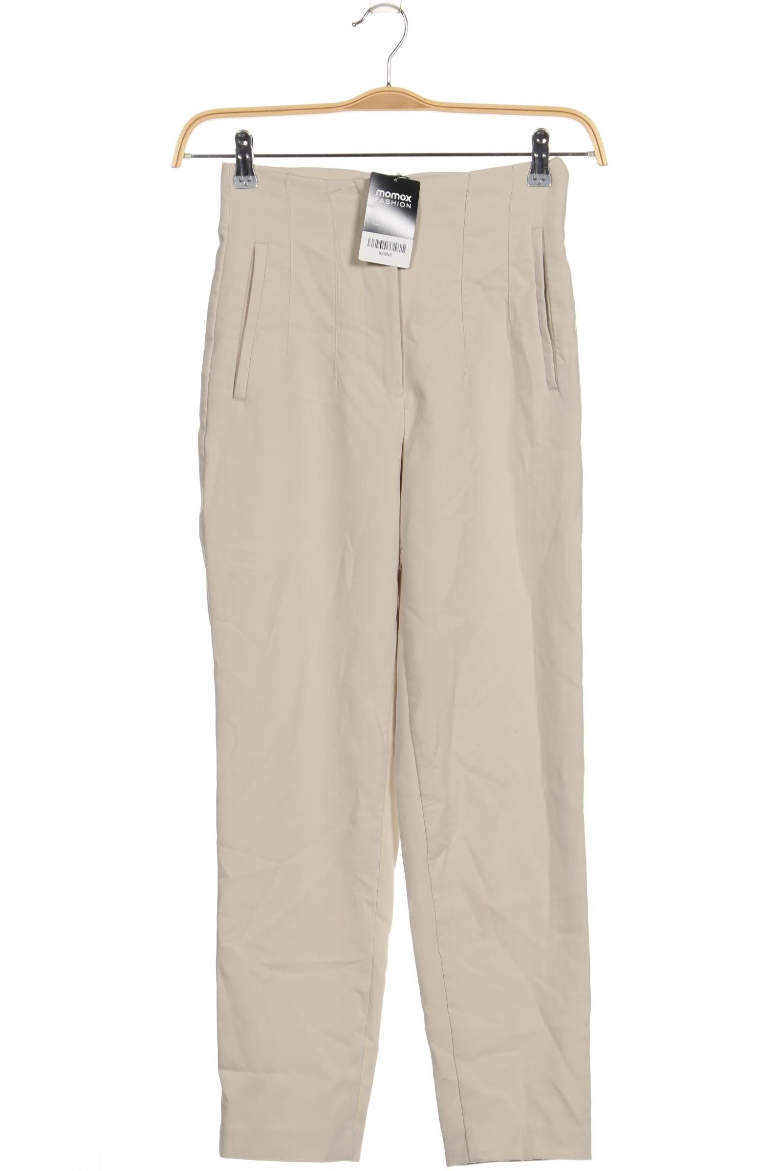 

Zara Damen Stoffhose, cremeweiß, Gr. 0