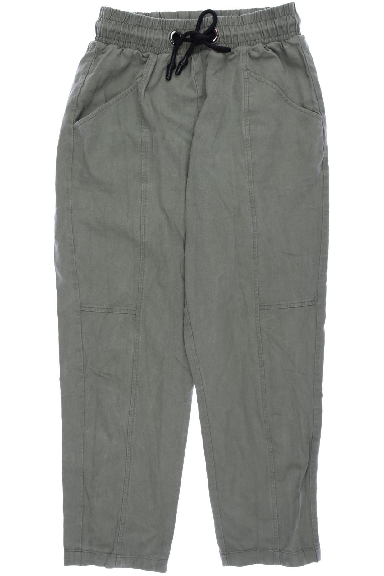 

Zara Damen Stoffhose, grün, Gr. 0